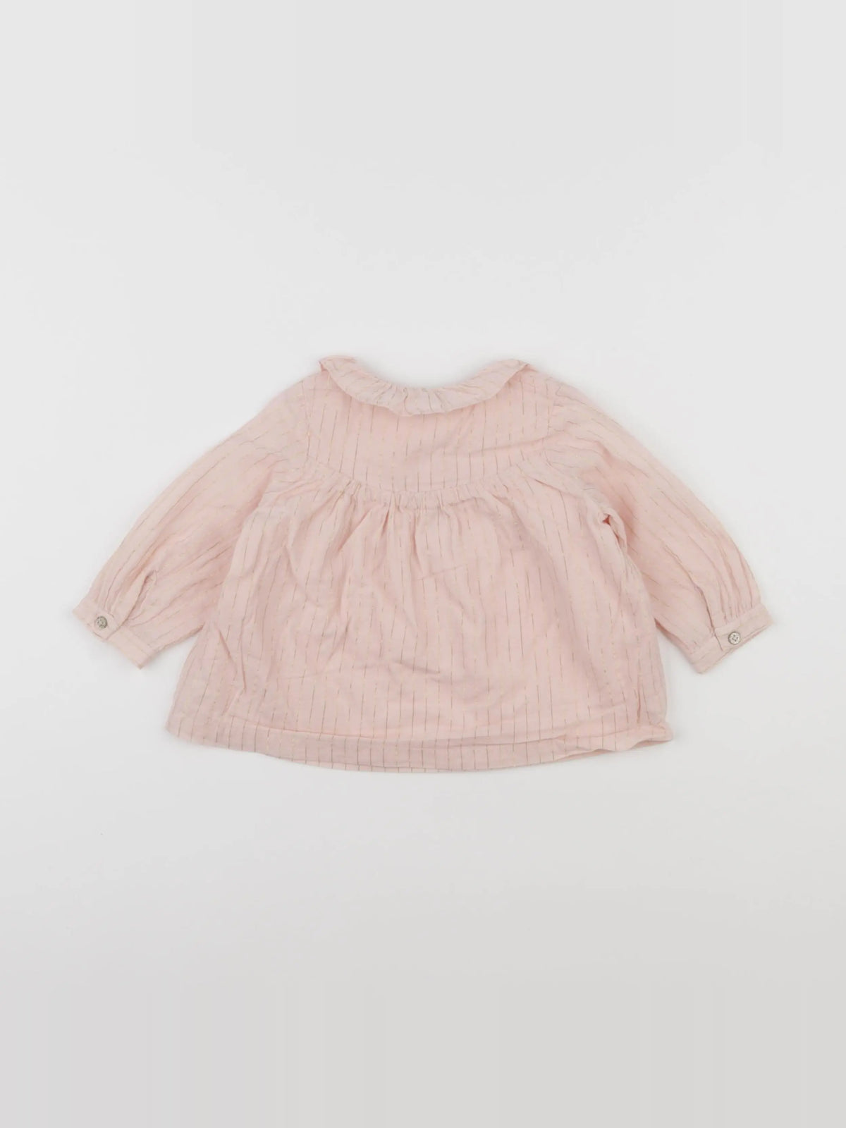 Tape à l'oeil - blouse or, rose - 6 mois