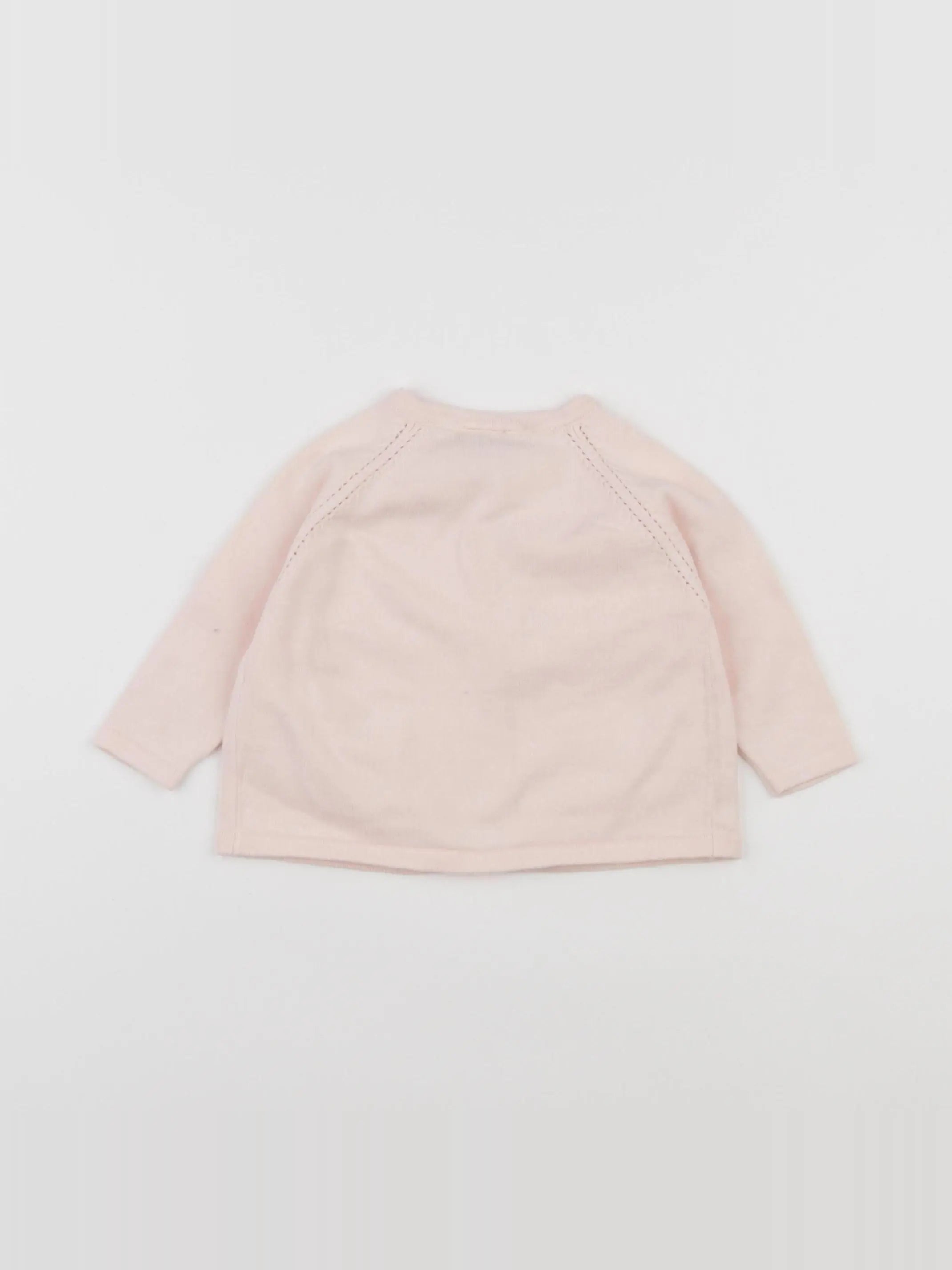 Tape à l'oeil - gilet rose - 6 mois