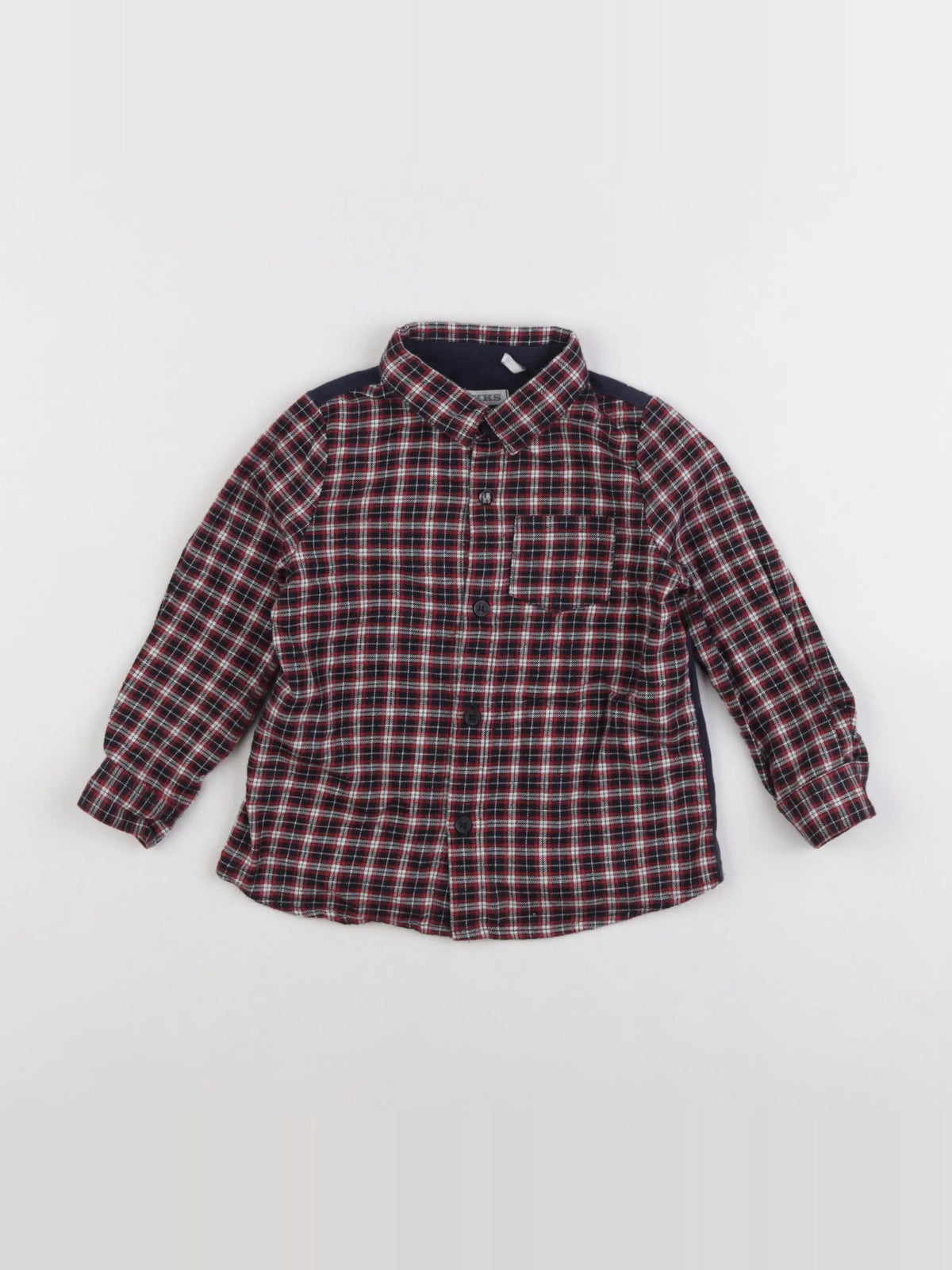 IKKS - chemise rouge - 18 mois