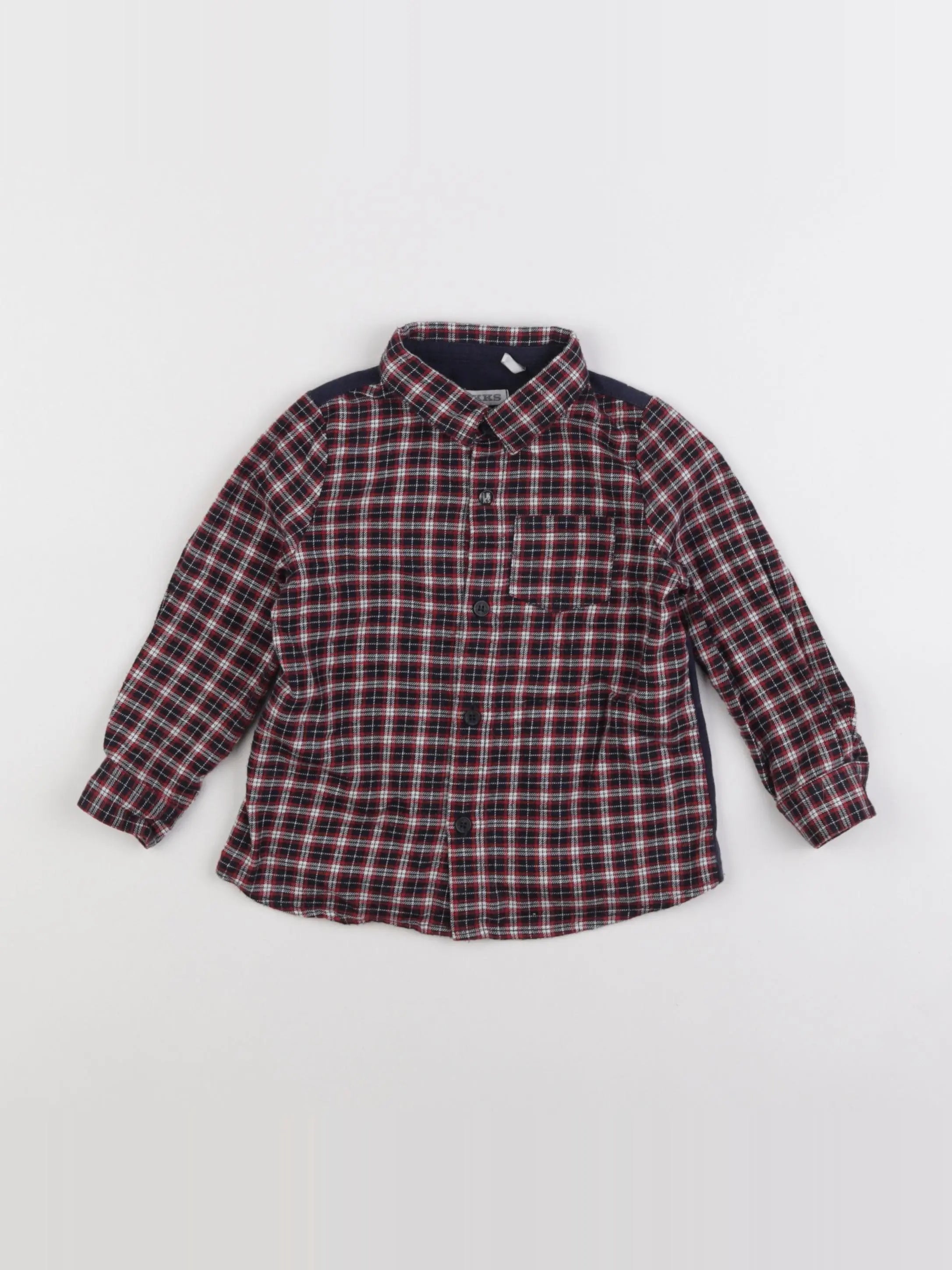 IKKS - chemise rouge - 18 mois