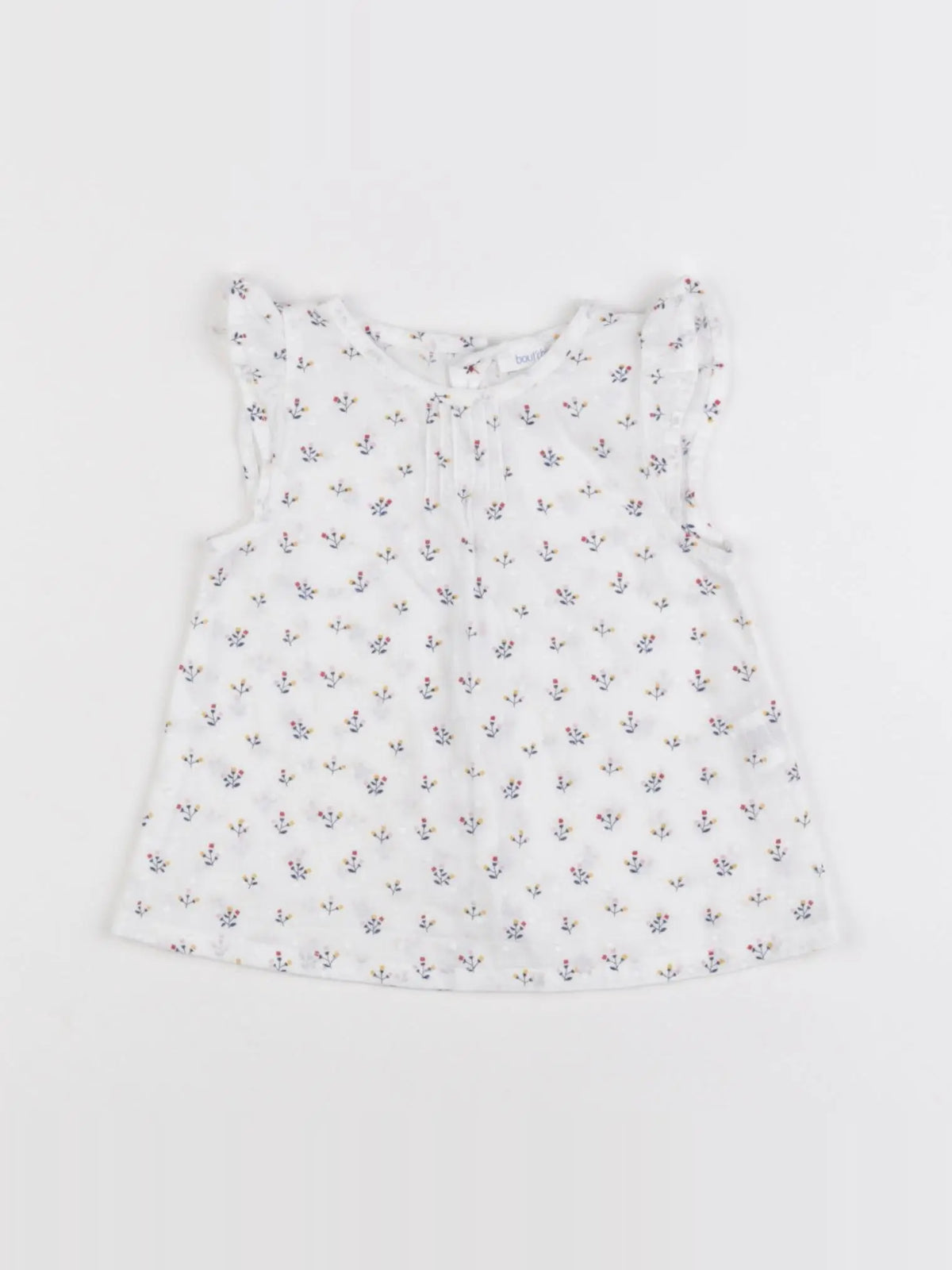 Boutchou - blouse blanc - 6 mois