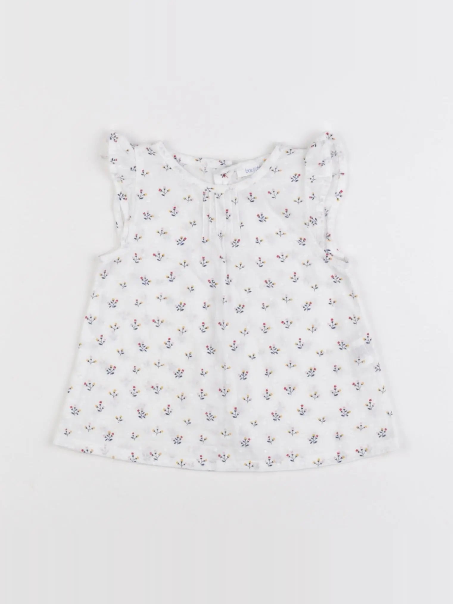 Boutchou - blouse blanc - 6 mois