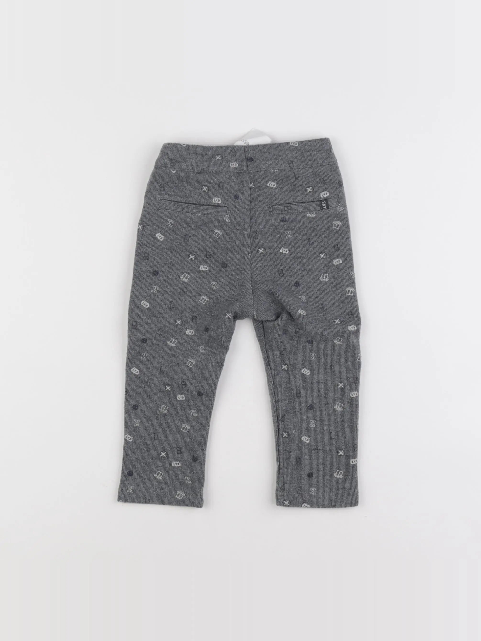 IKKS - pantalon gris - 12 mois