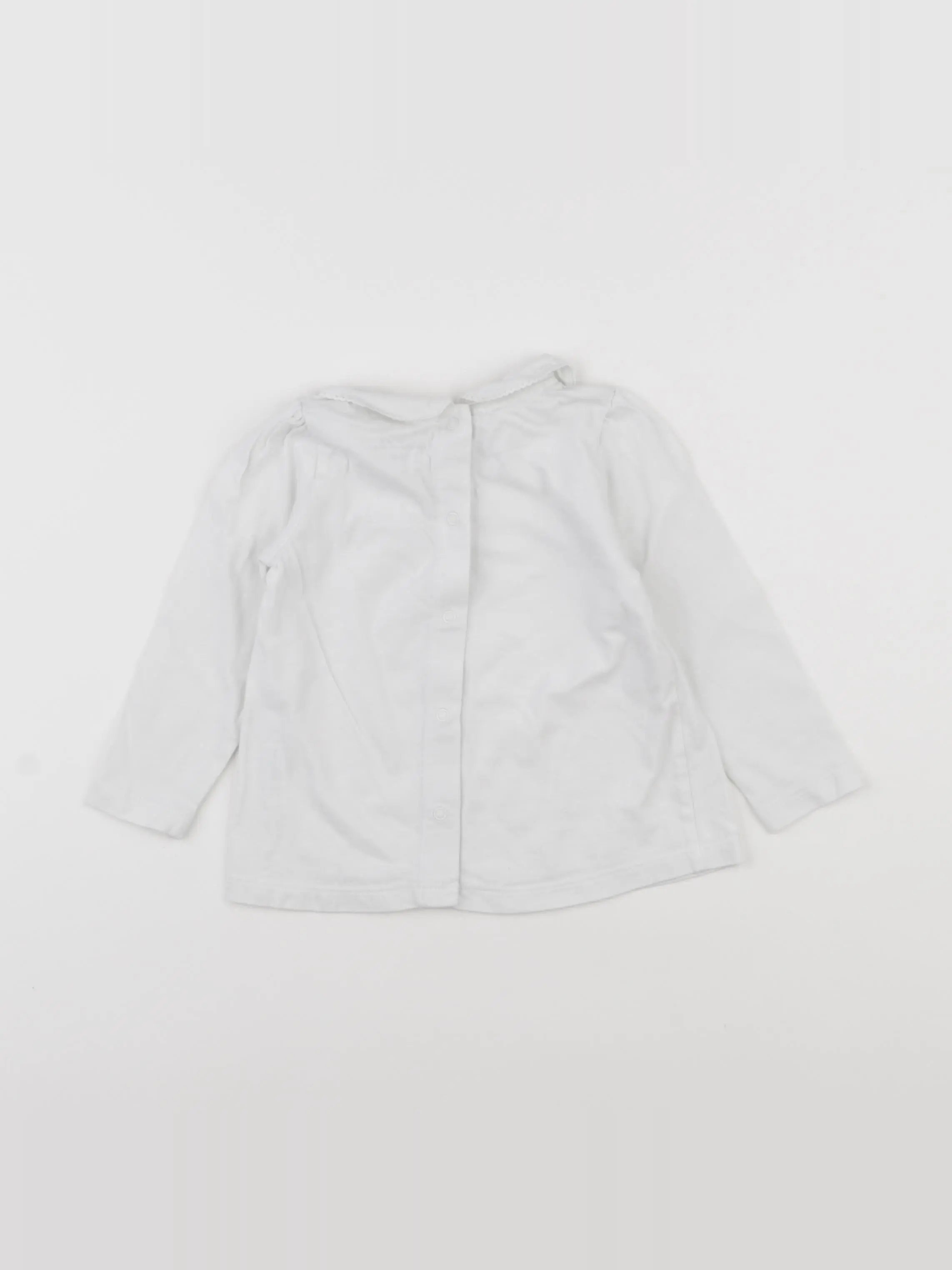 Boutchou - tee-shirt blanc - 12 mois