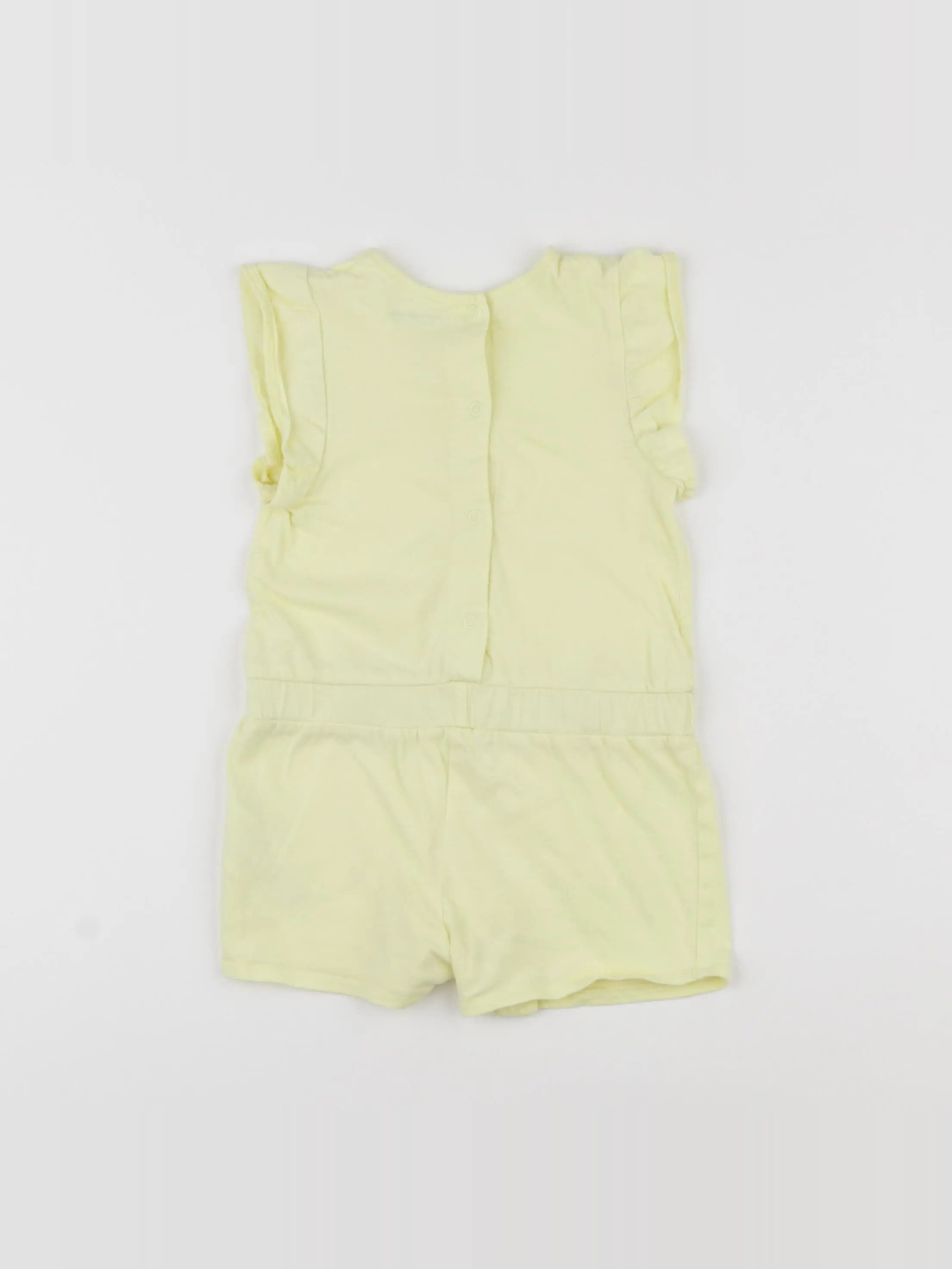 Vertbaudet - combinaison jaune - 18 mois
