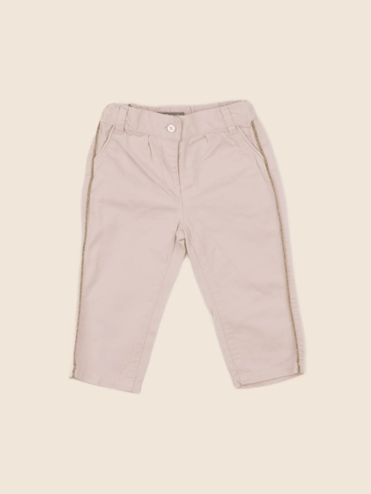 Vertbaudet - pantalon rose - 12 mois