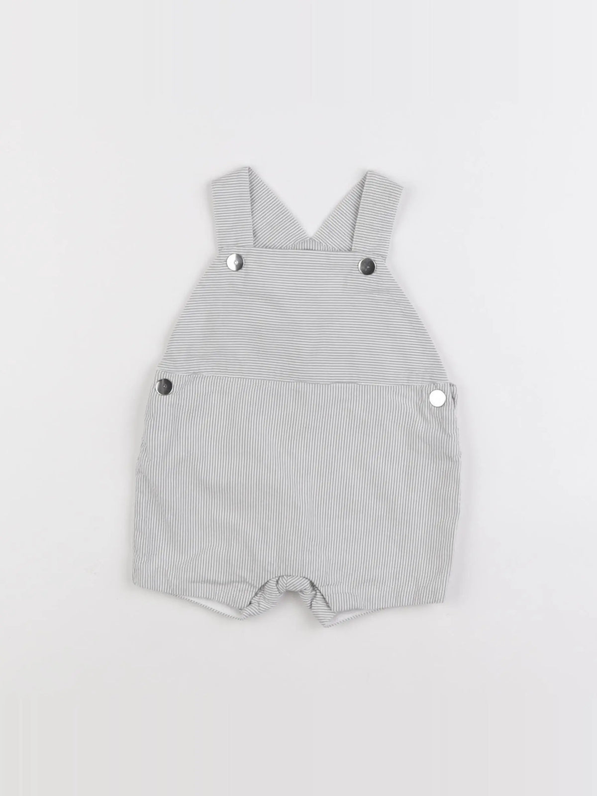 Jacadi - salopette gris - 6 mois