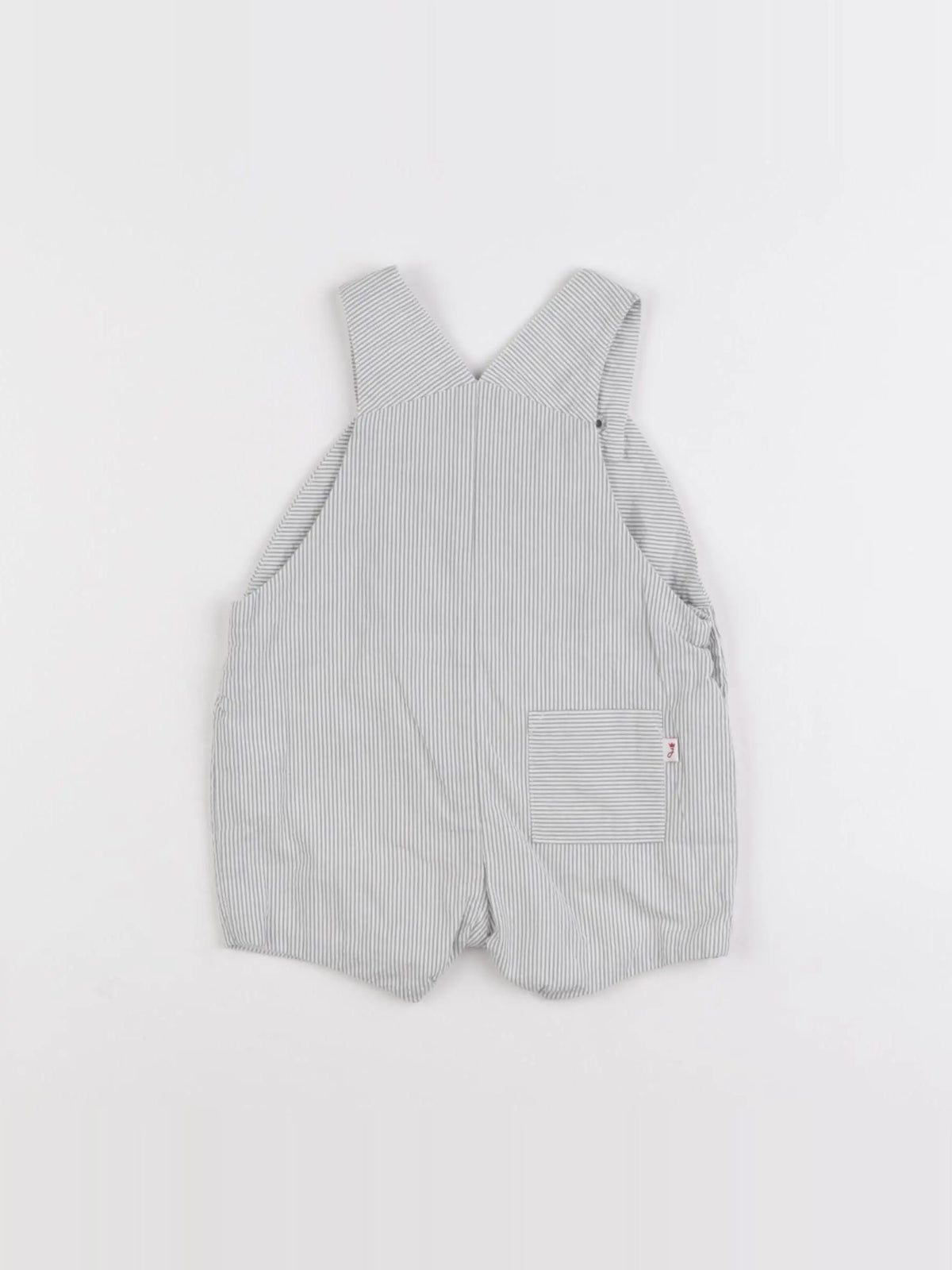 Jacadi - salopette gris - 6 mois