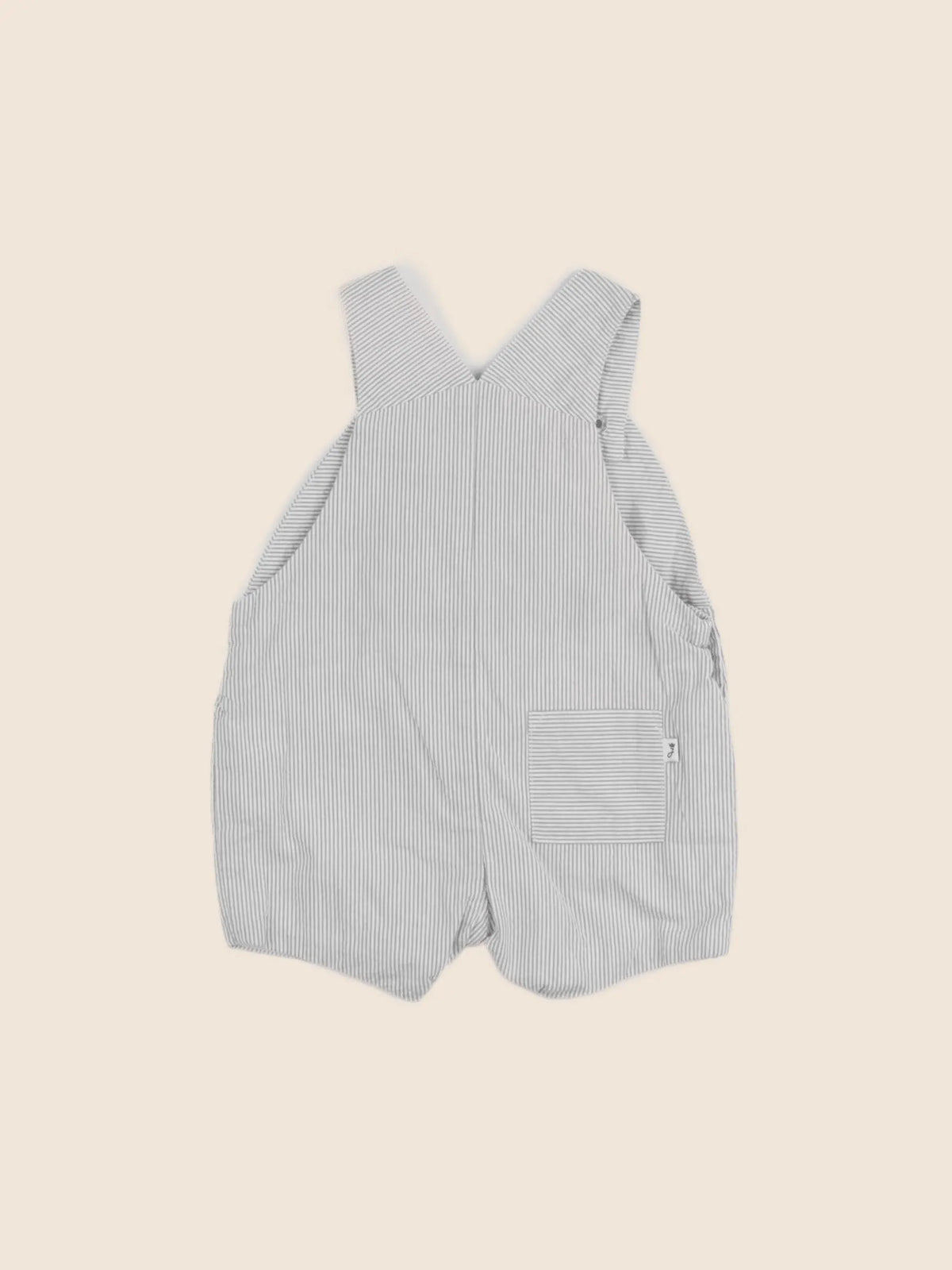 Jacadi - salopette gris - 6 mois