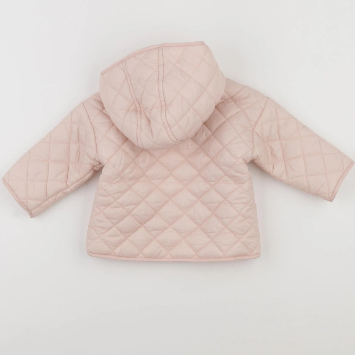 Vertbaudet - doudoune rose - 9 mois
