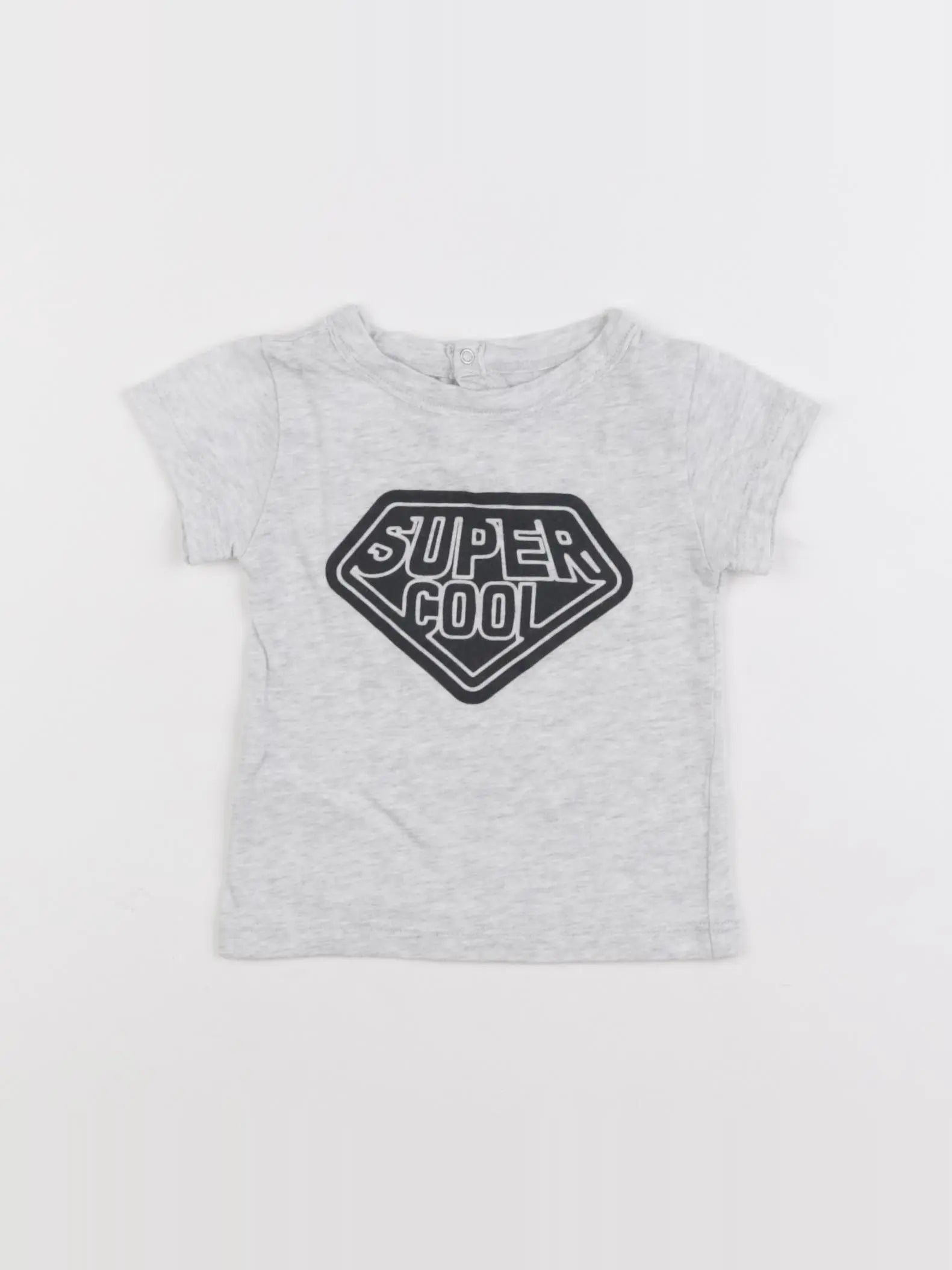 Louis Louise - tee-shirt gris - 6 mois
