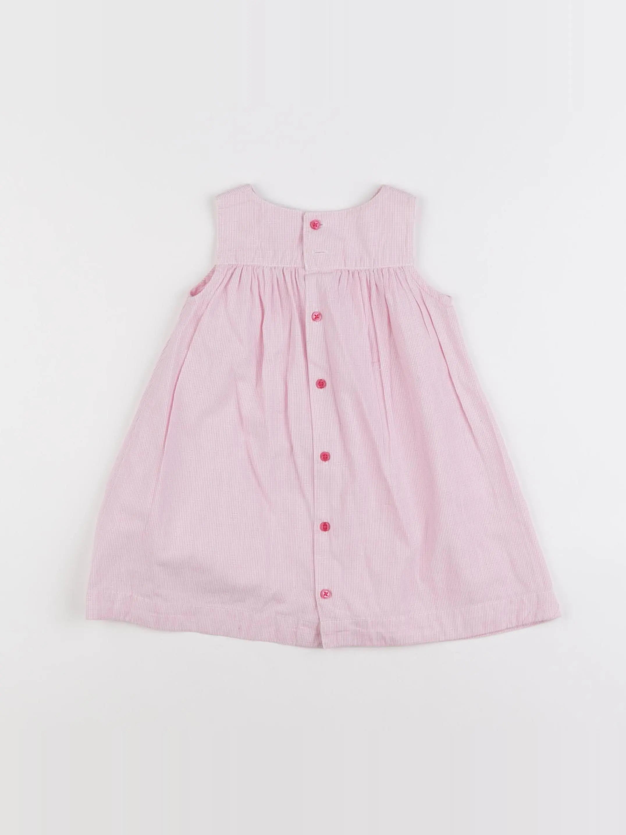 Boutchou - robe rose - 12 mois