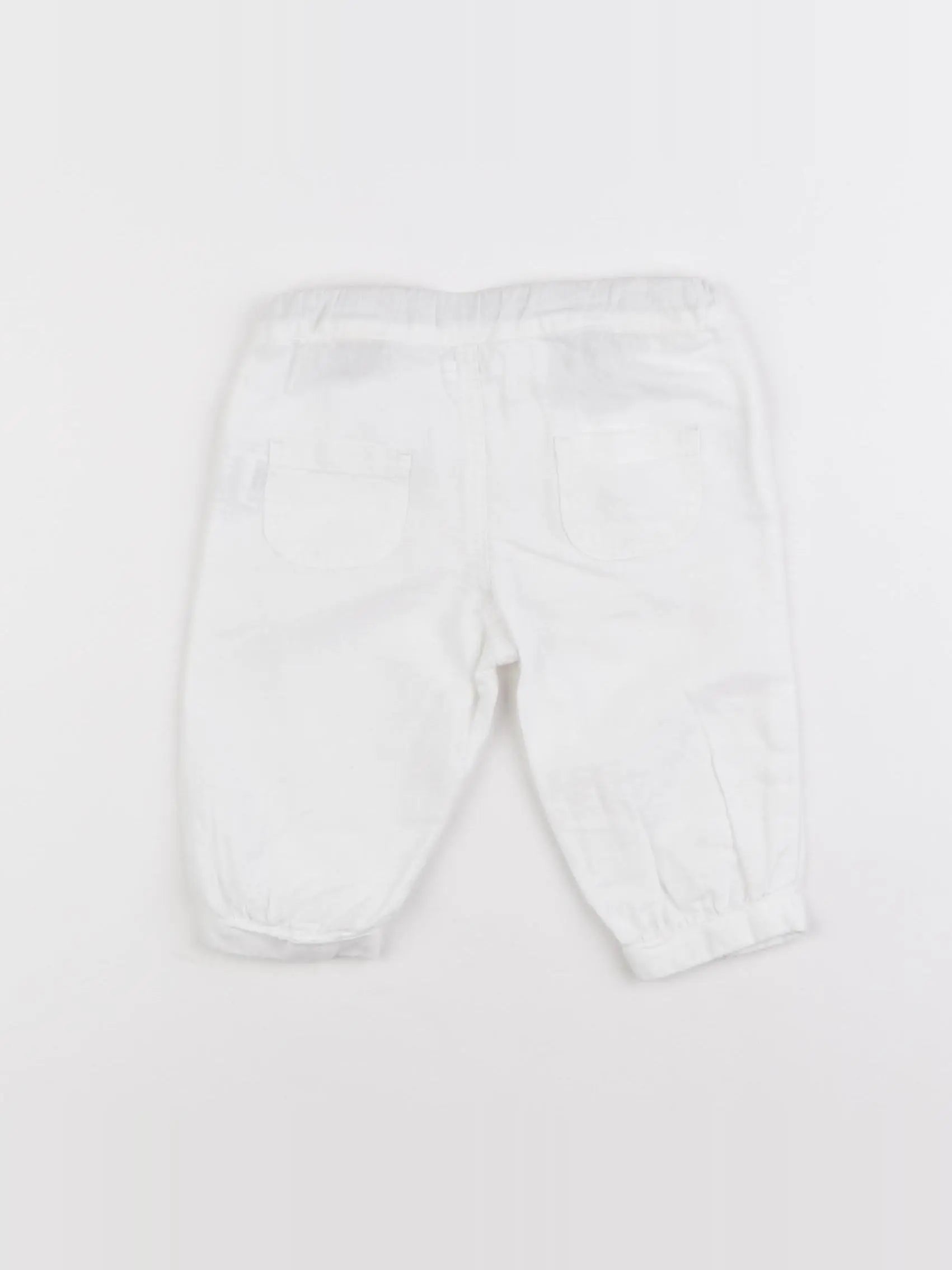 Boutchou - pantalon blanc - 6 mois