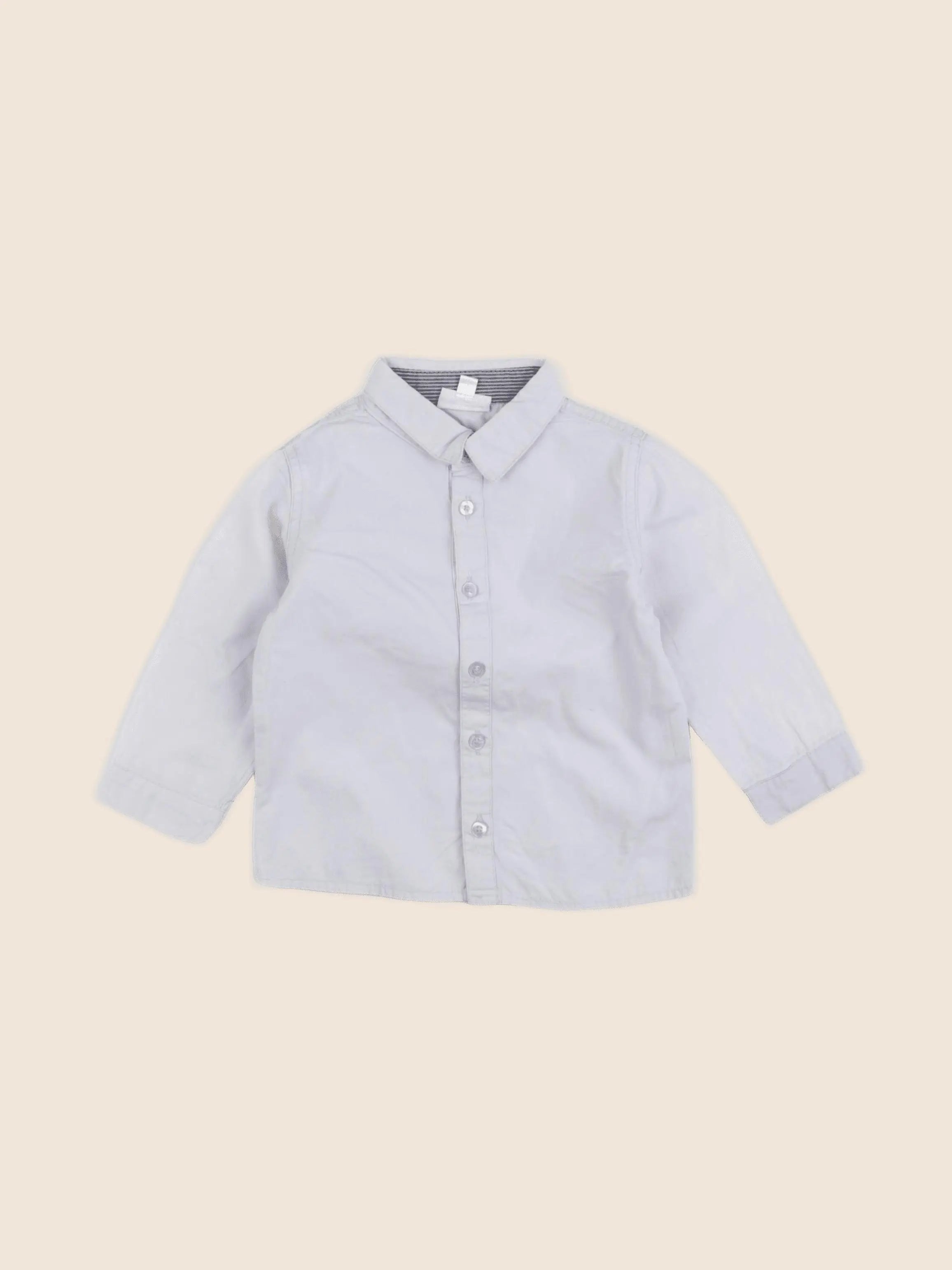 Vertbaudet - chemise bleu - 18 mois