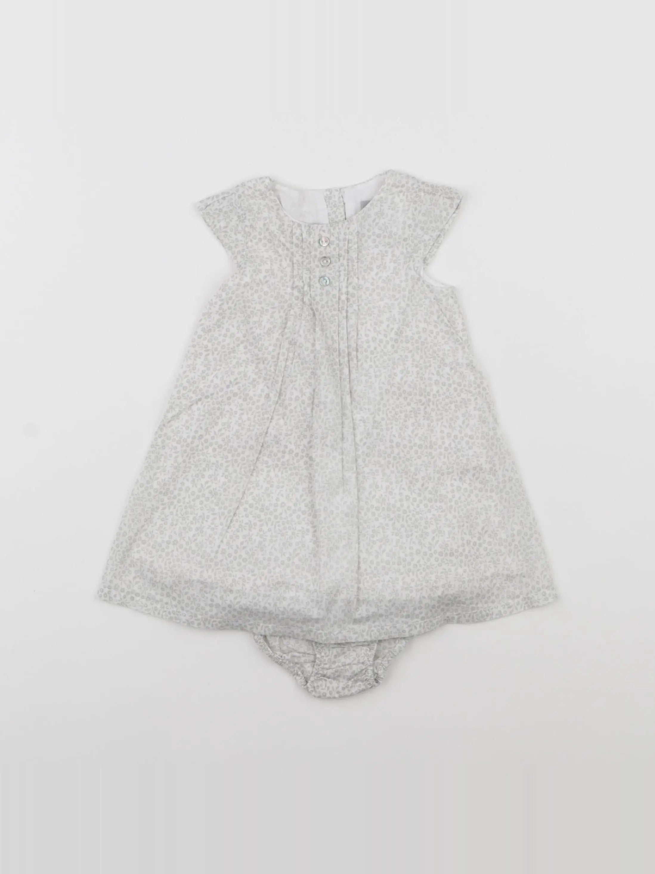 Cyrillus - robe beige - 3 mois