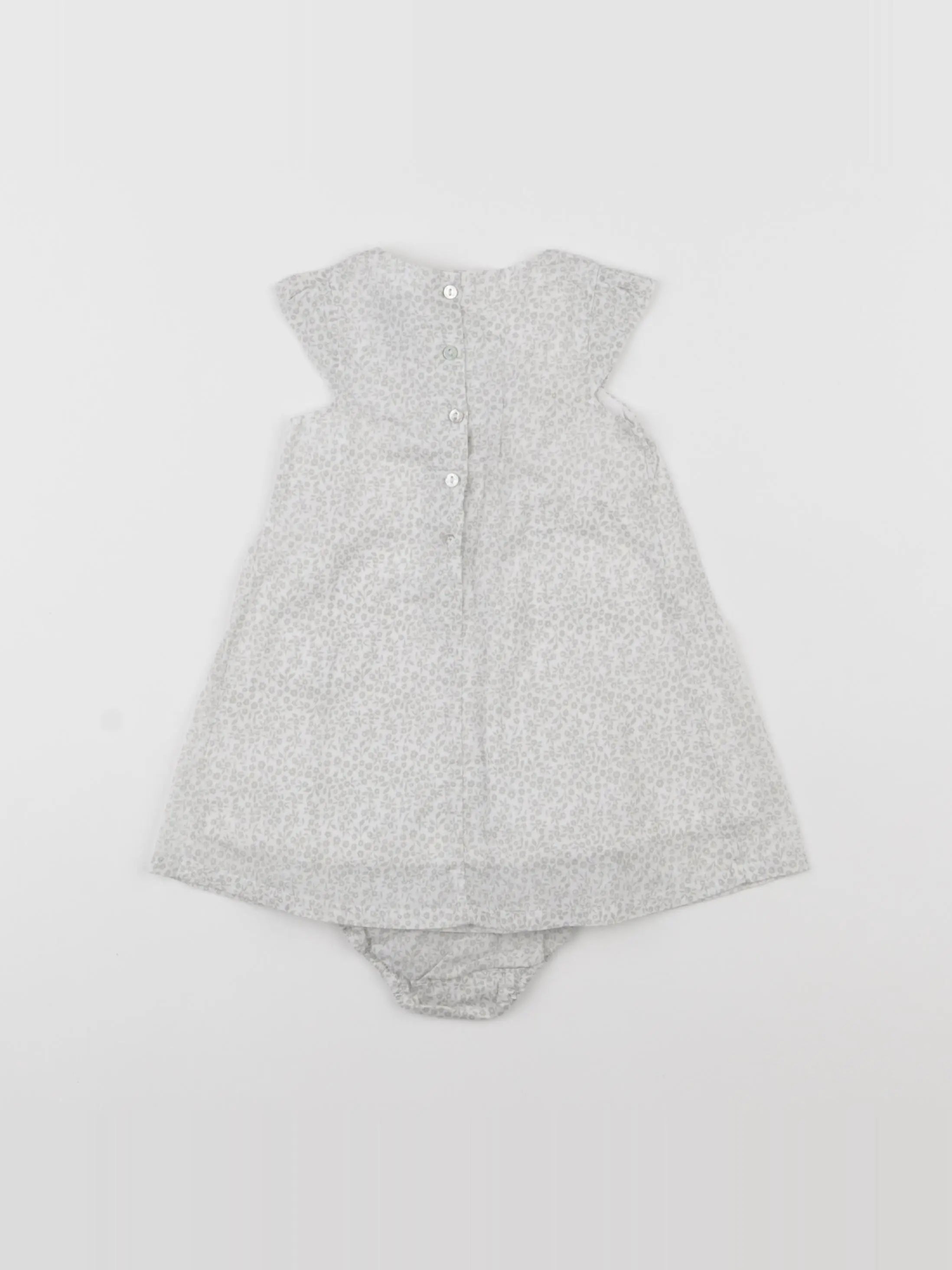 Cyrillus - robe beige - 3 mois