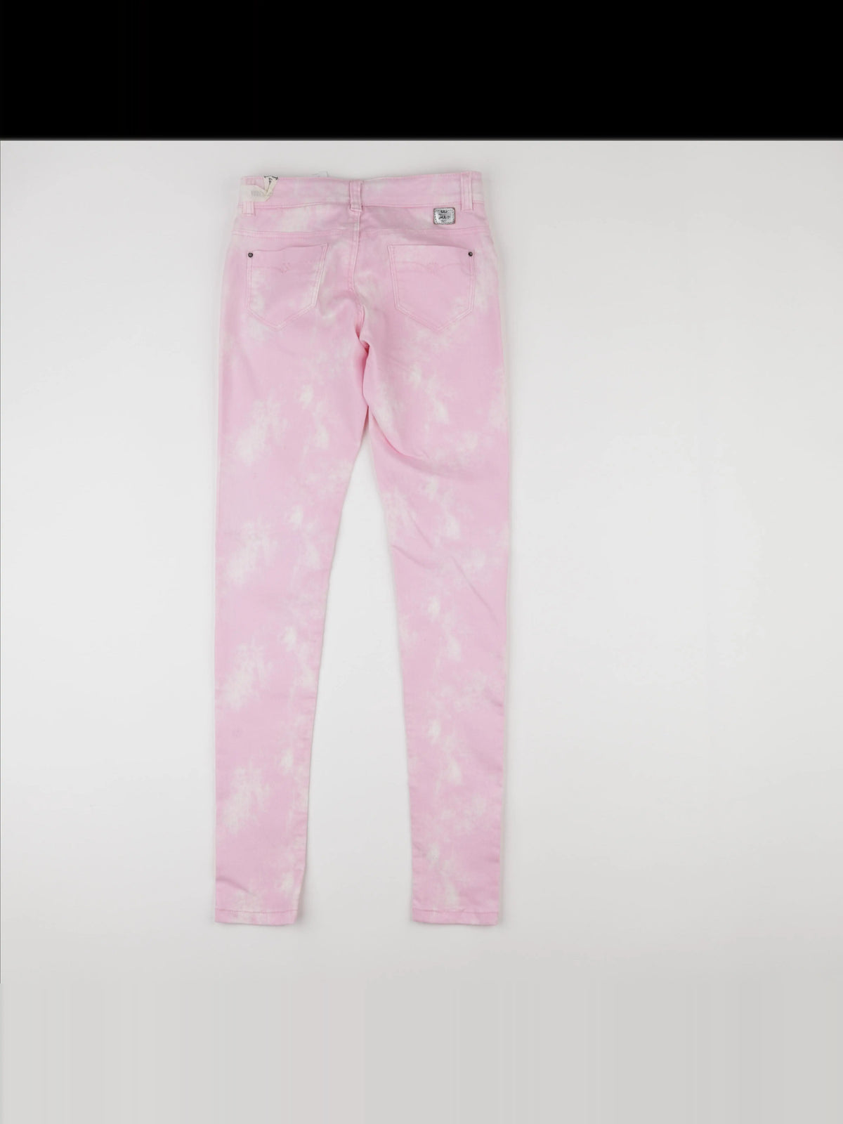 IKKS - jean blanc, rose - 12 ans
