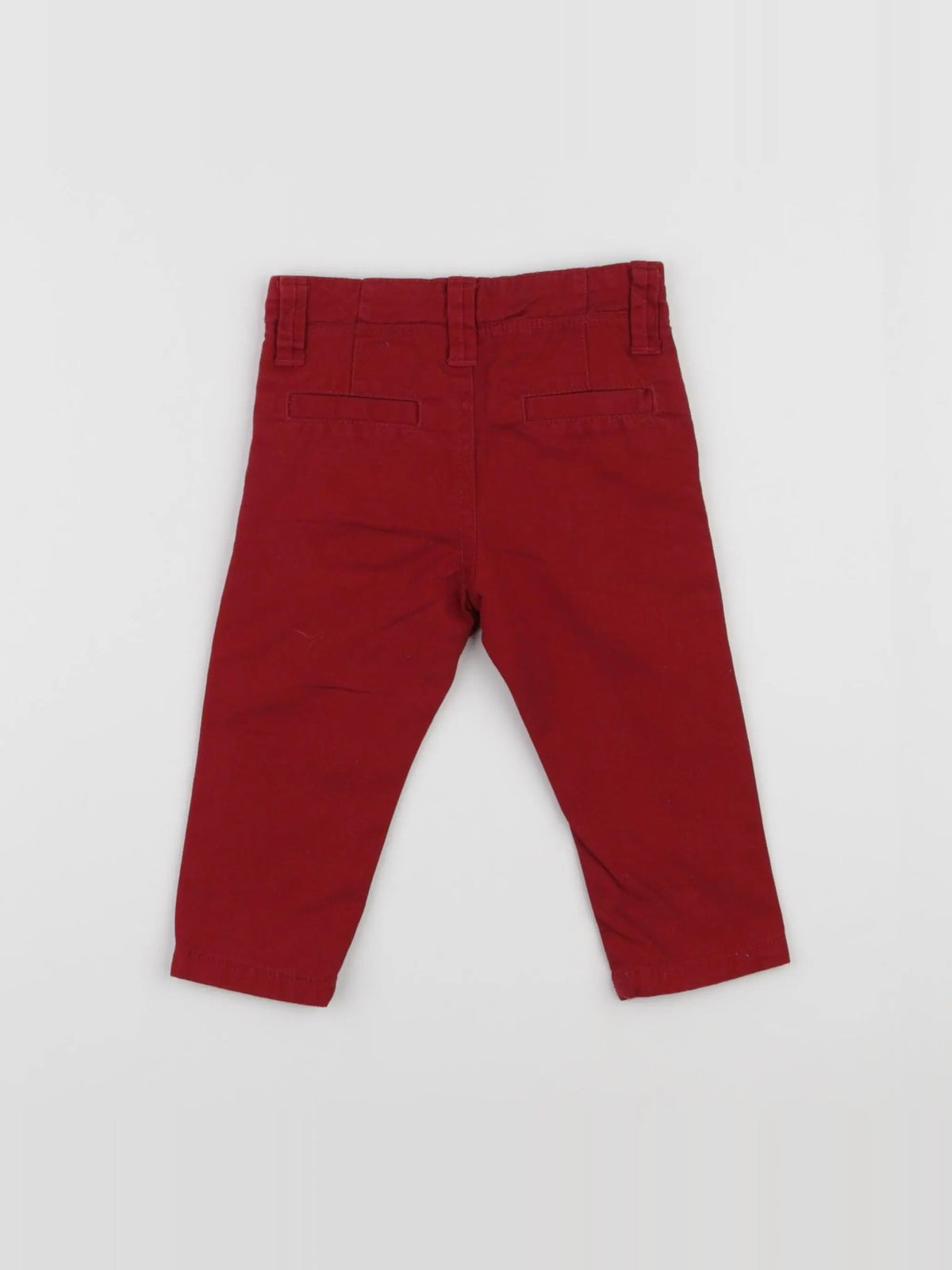 Boutchou - pantalon rouge - 6 mois