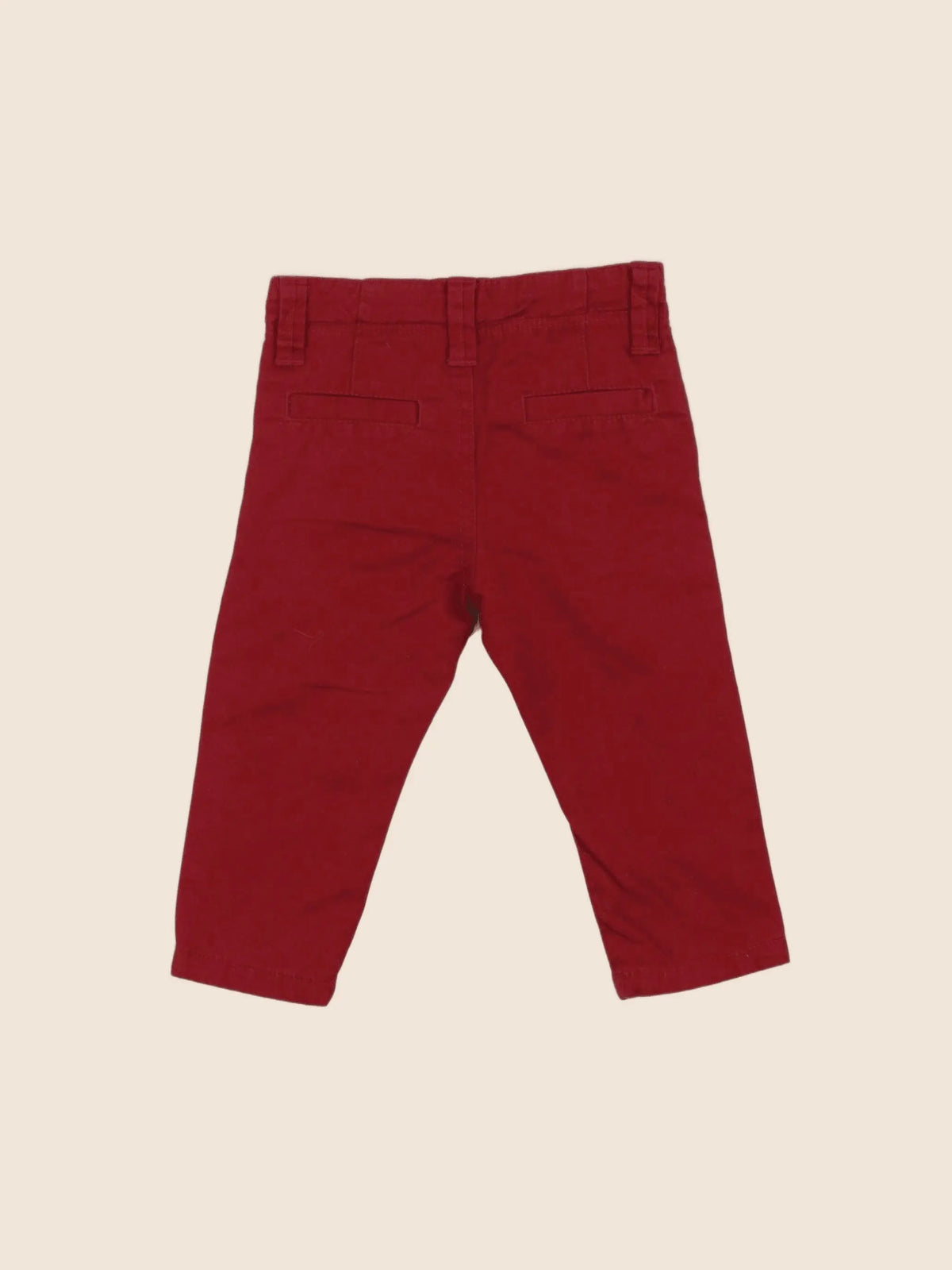 Boutchou - pantalon rouge - 6 mois
