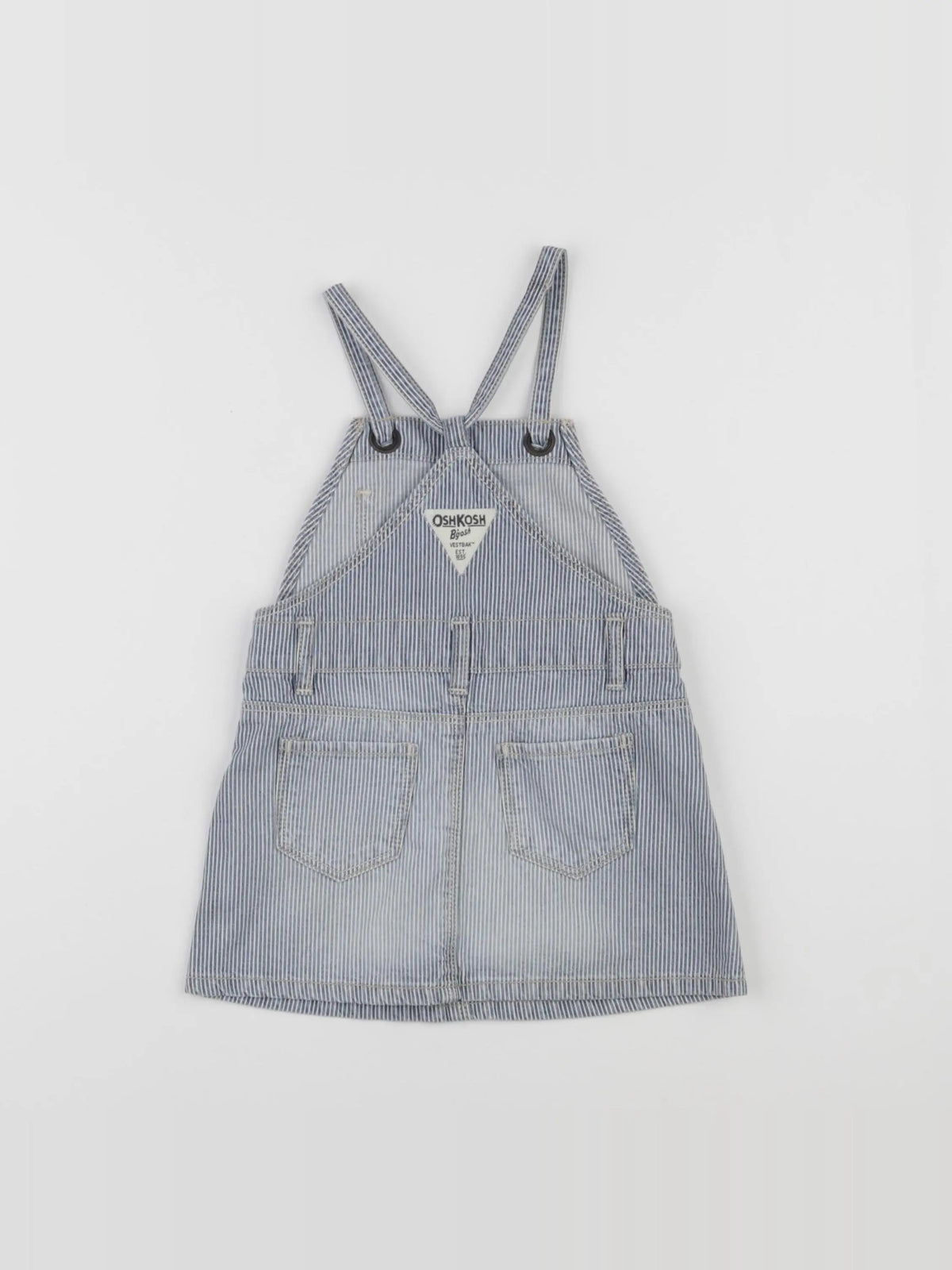 Oshkosh - robe bleu - 12 mois