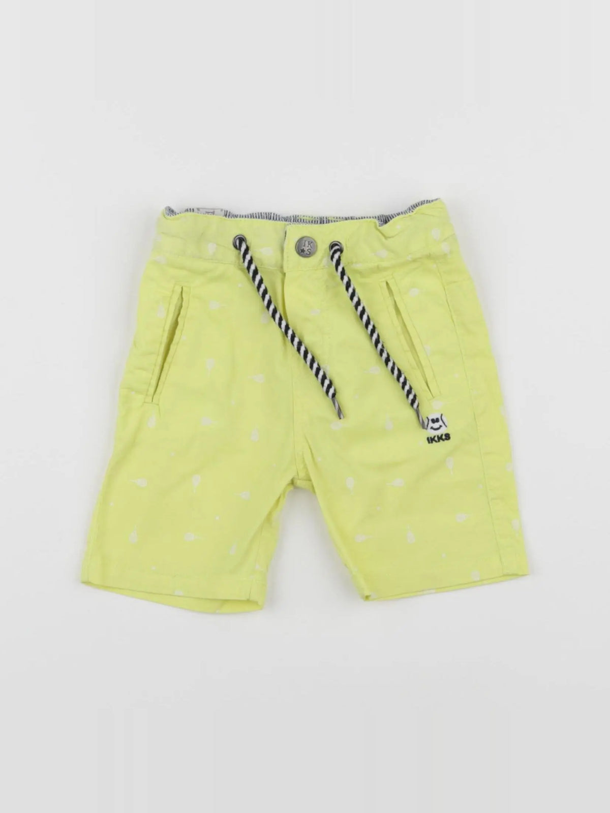IKKS - short jaune - 12 mois