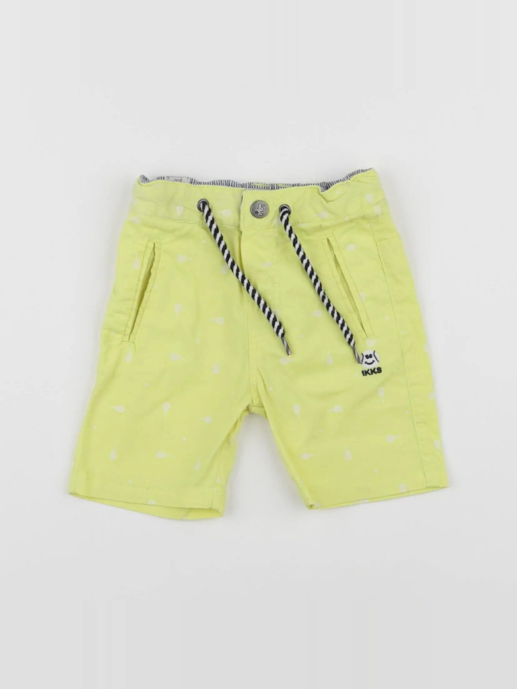 IKKS - short jaune - 12 mois