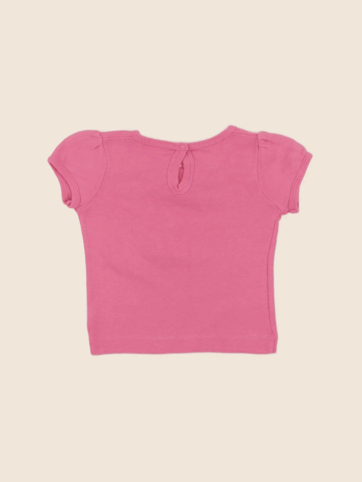 Petit Bateau - tee-shirt rose - 6 mois