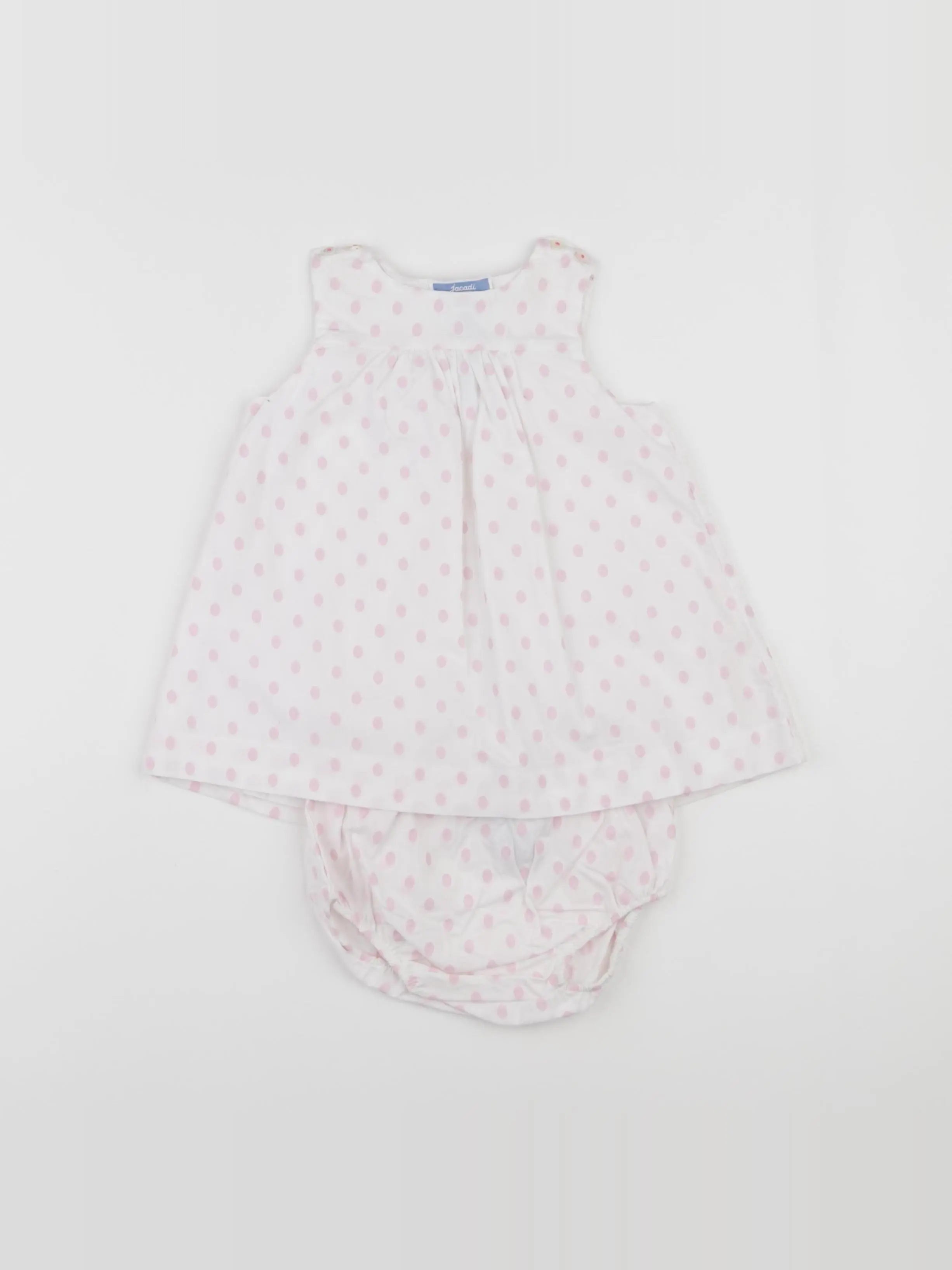Jacadi - robe rose - 6 mois