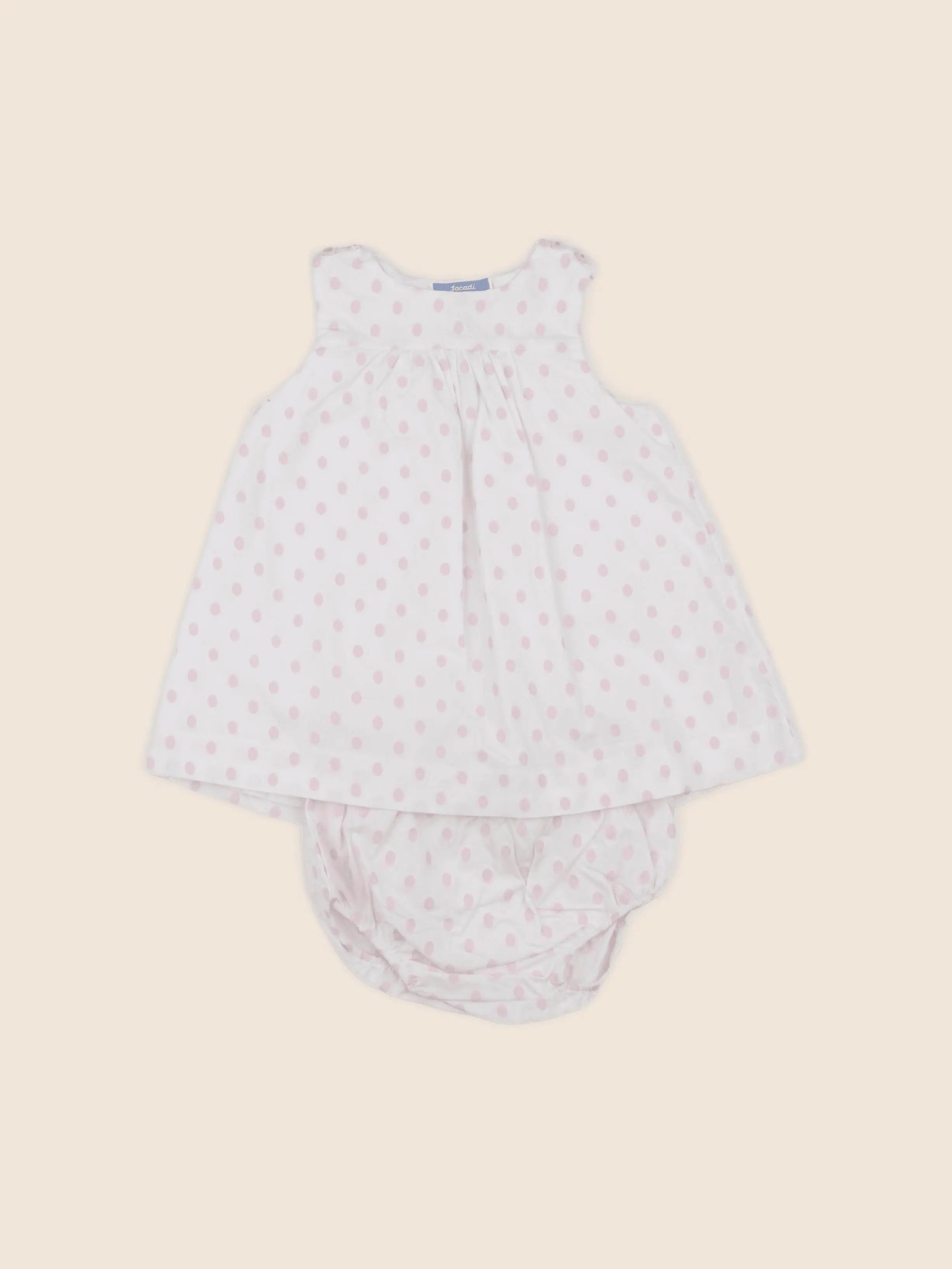 Jacadi - robe rose - 6 mois