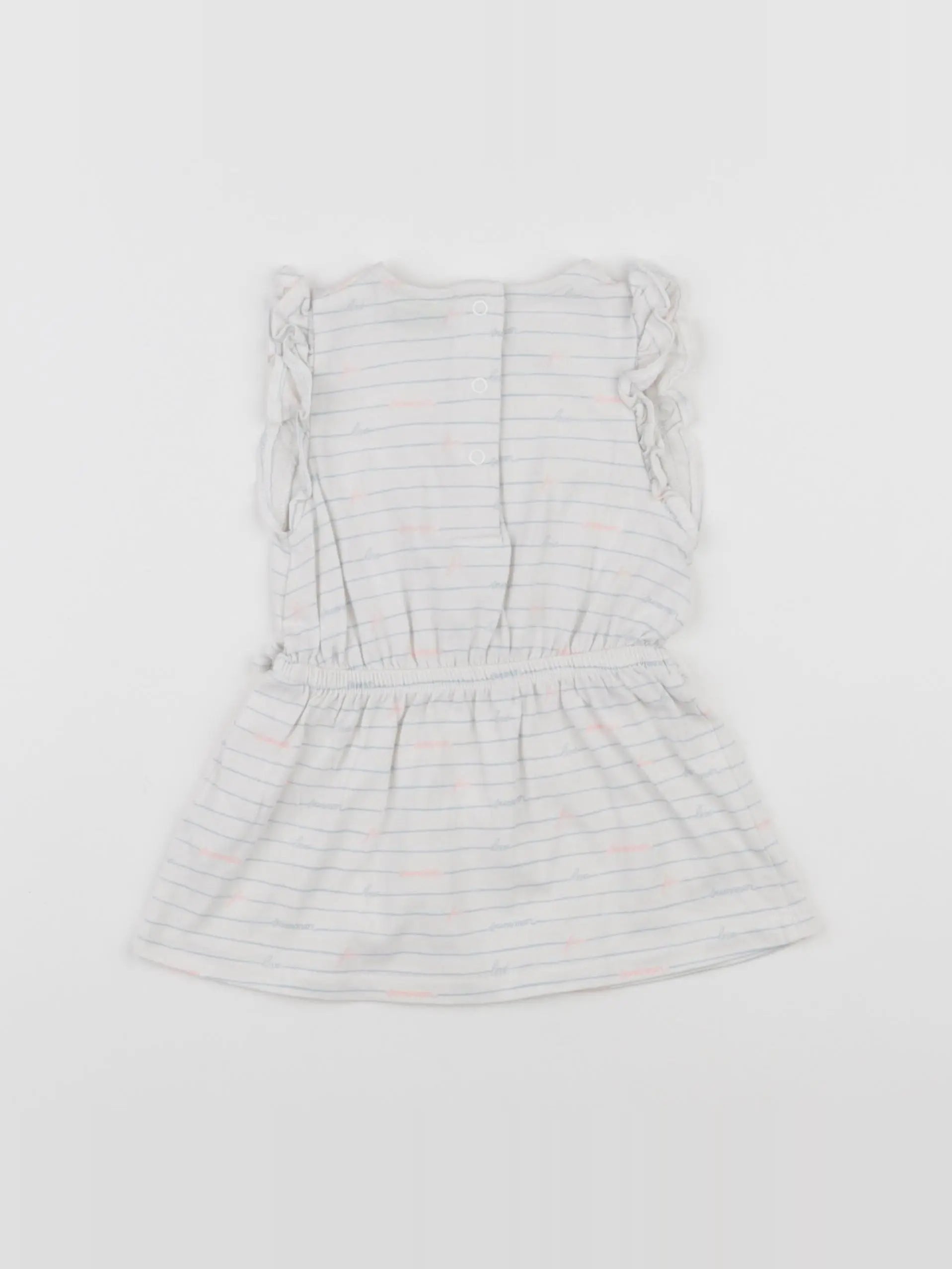 Tape à l'oeil - robe blanc - 6 mois