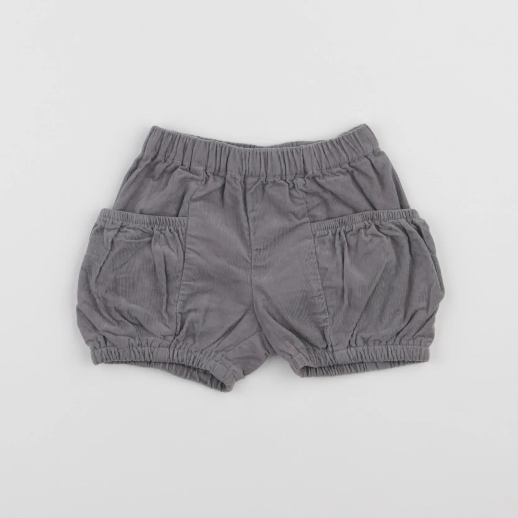 Vertbaudet - short gris - 3 mois