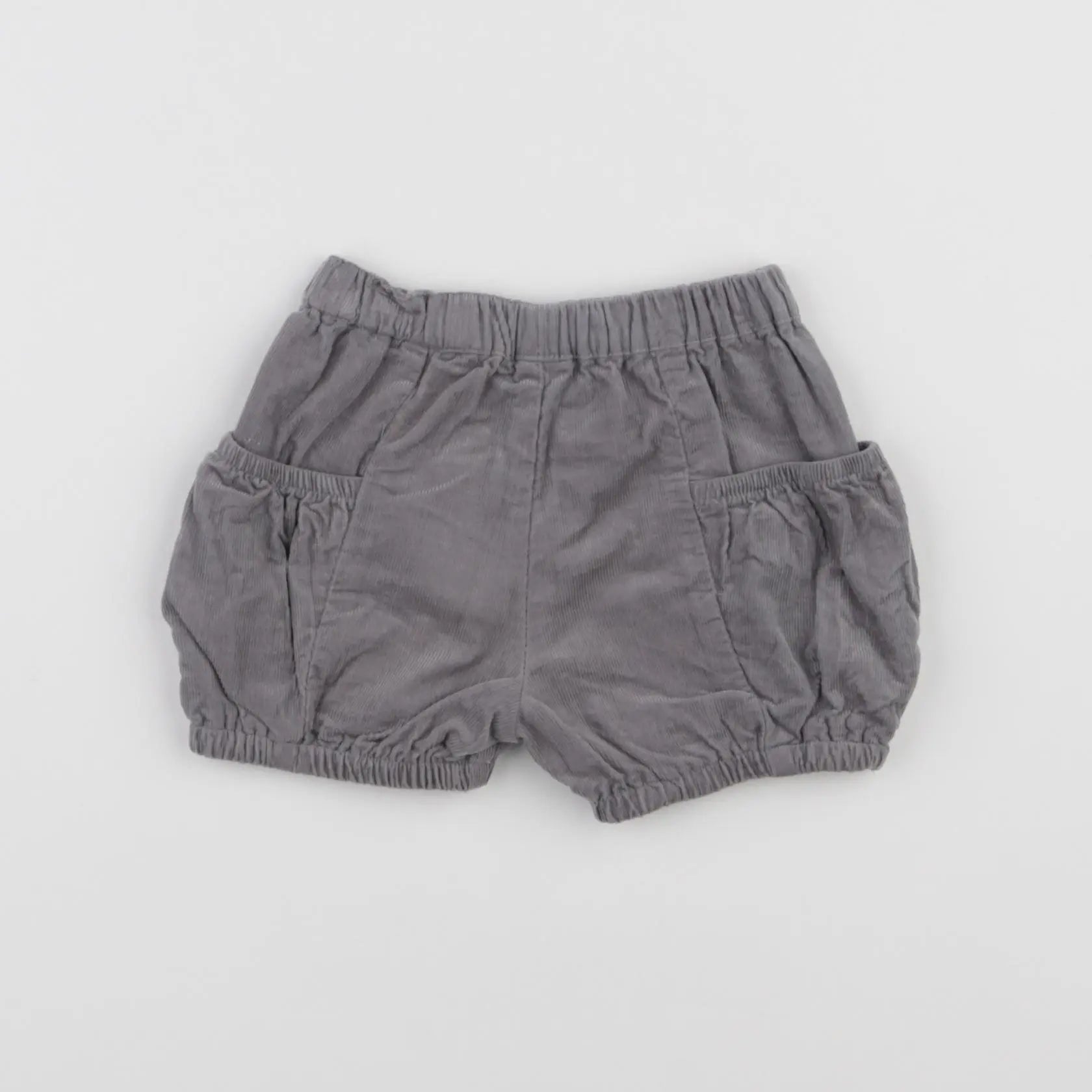 Vertbaudet - short gris - 3 mois