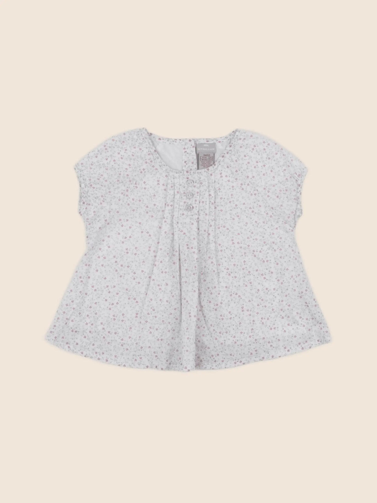 Cyrillus - robe beige - 3 mois
