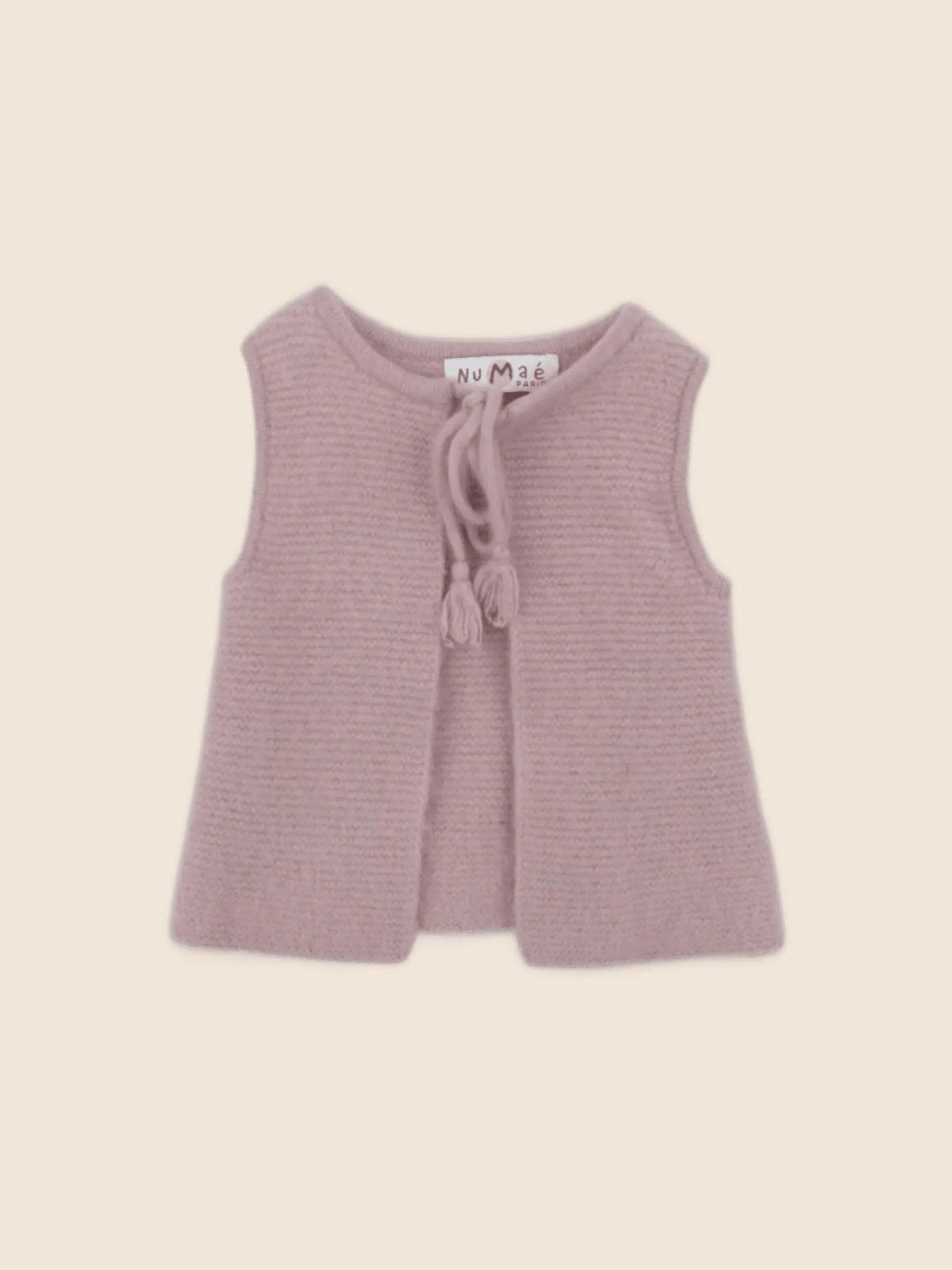 Numae - gilet rose - 6 mois