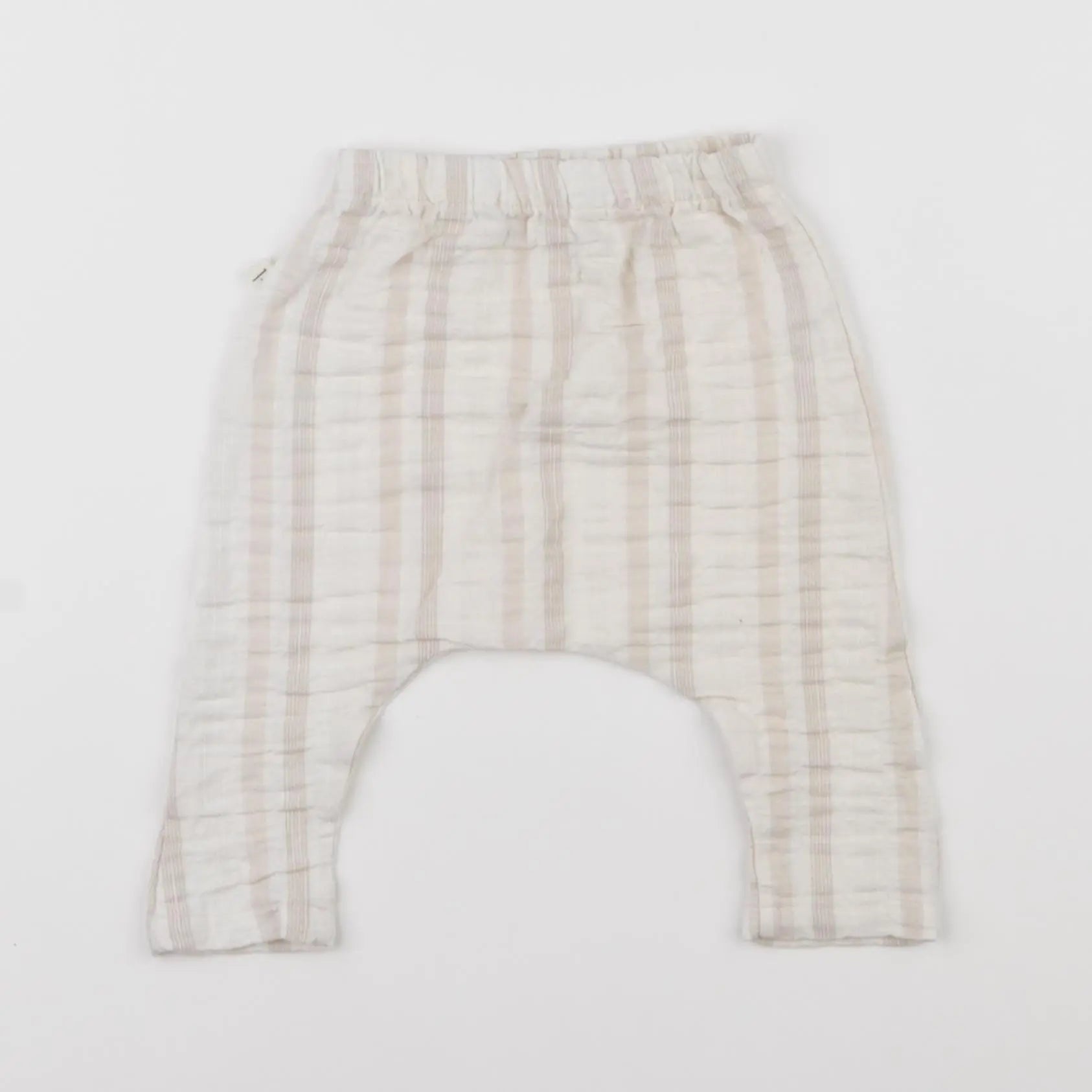 1+ In the family - sarouel blanc, beige - 1 mois