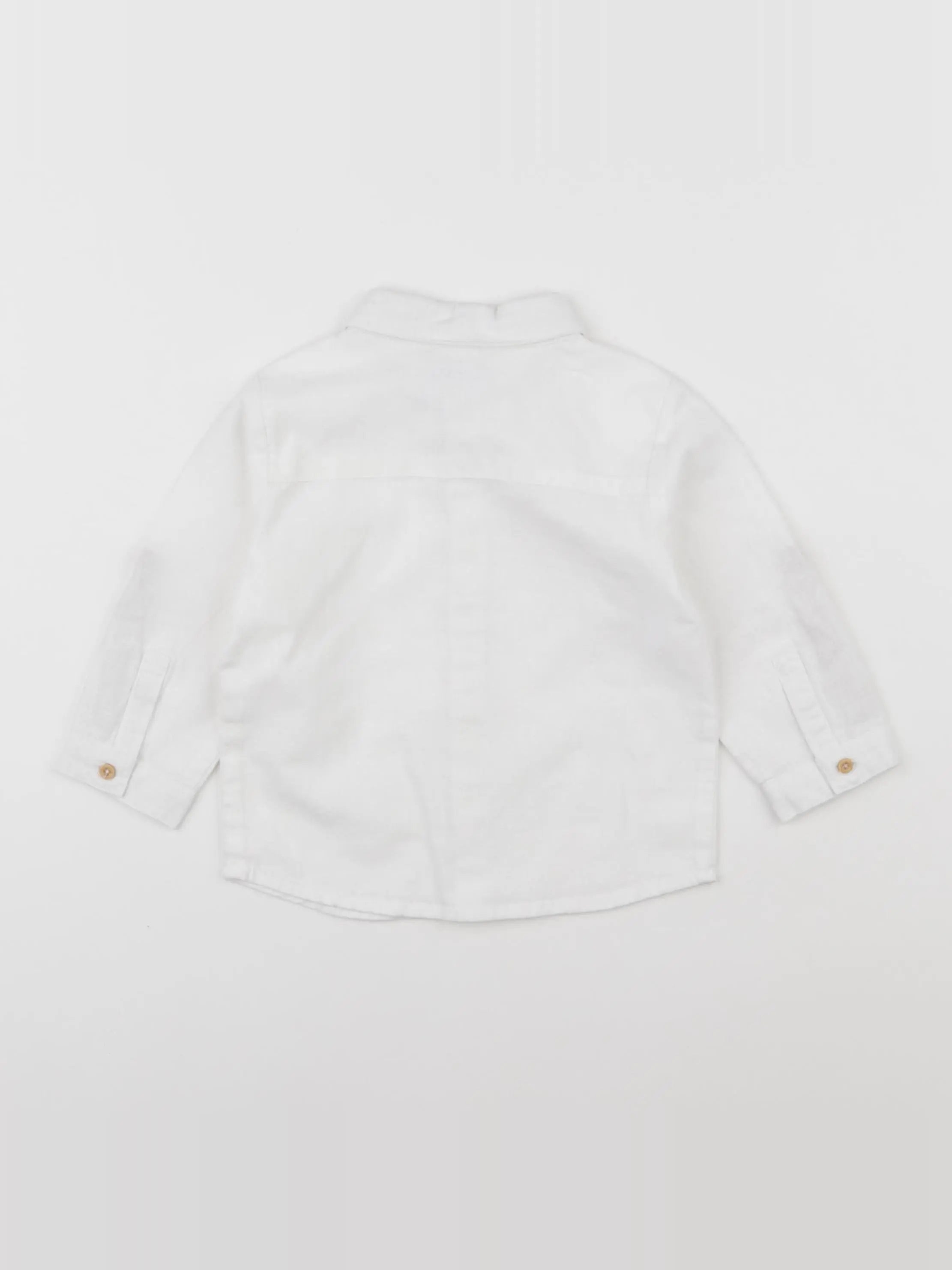 Vertbaudet - chemise blanc - 12 mois