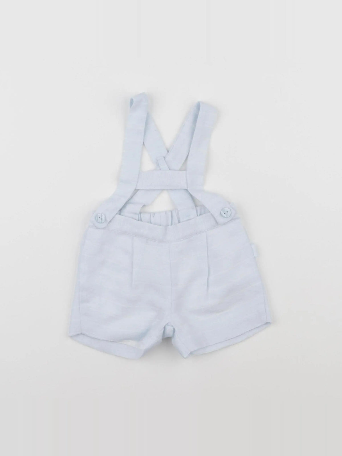 Tutto Piccolo - short bleu - 3 mois
