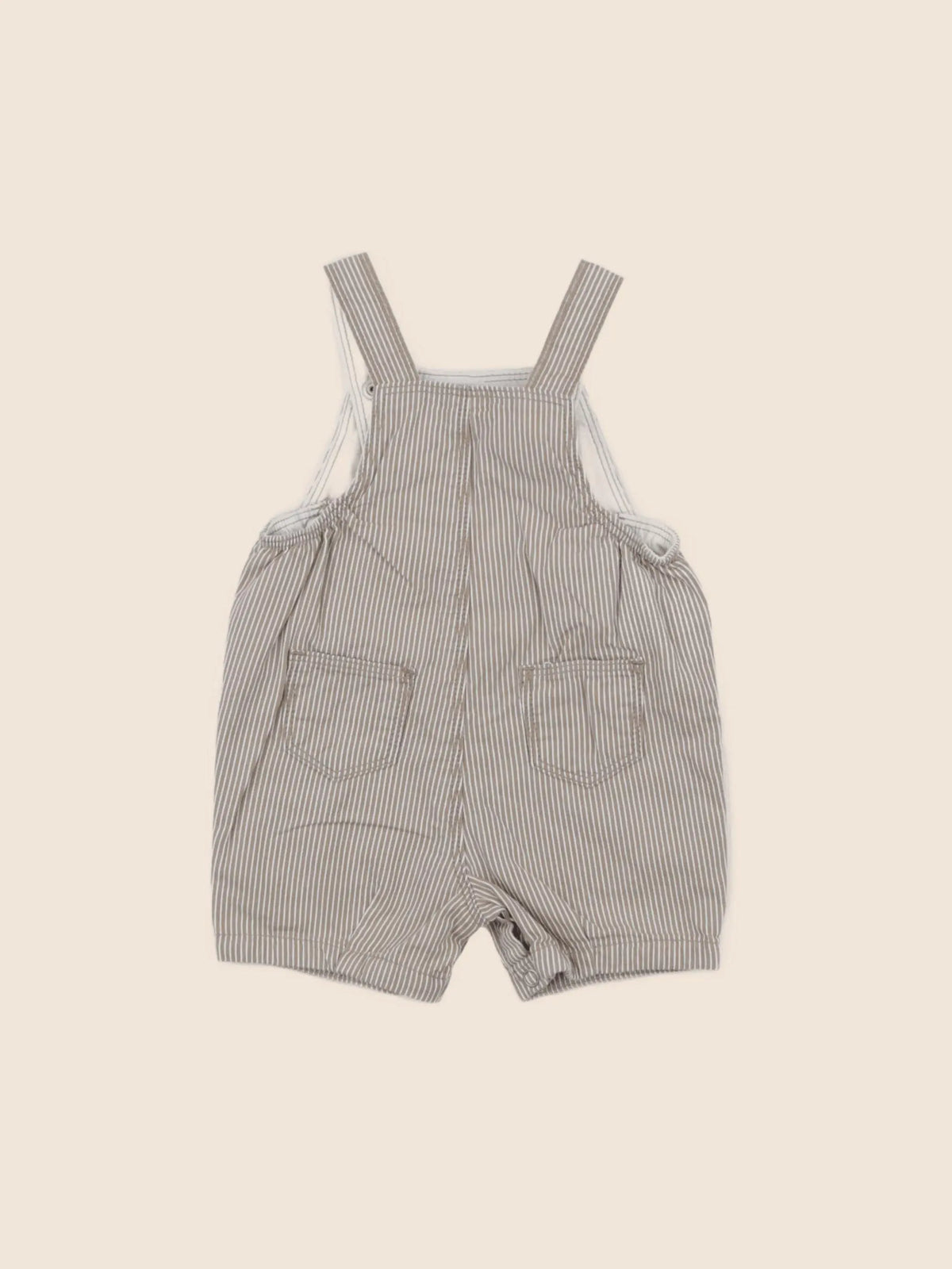 Petit Bateau - salopette beige - 3 mois