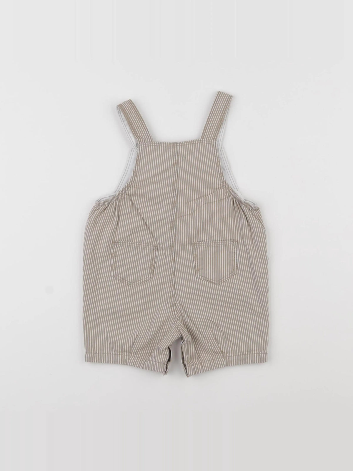 Petit Bateau - salopette beige - 6 mois