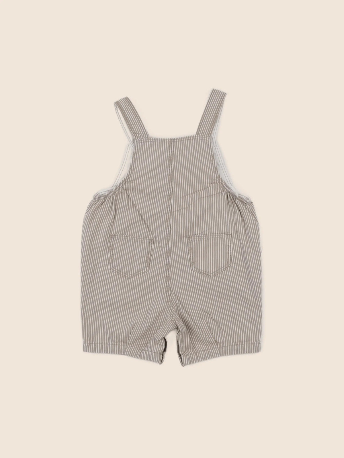 Petit Bateau - salopette beige - 6 mois