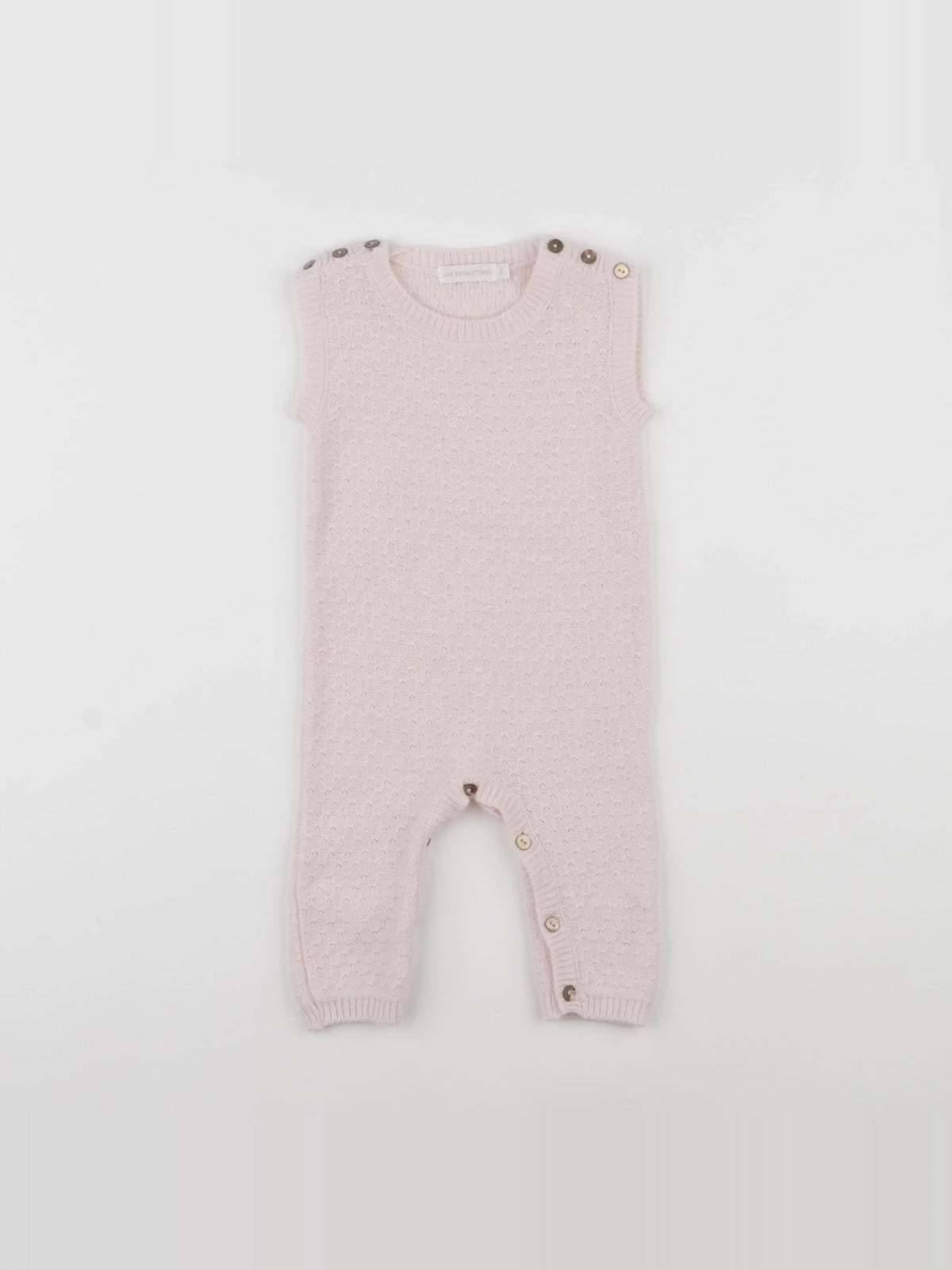 Les Enfantines - combinaison rose - 3 mois