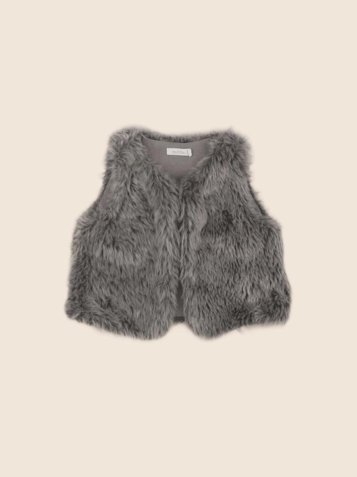 Boutchou - gilet beige - 6 mois