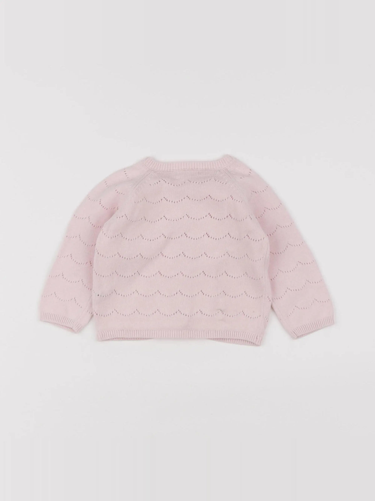 Boutchou - gilet rose - 6 mois