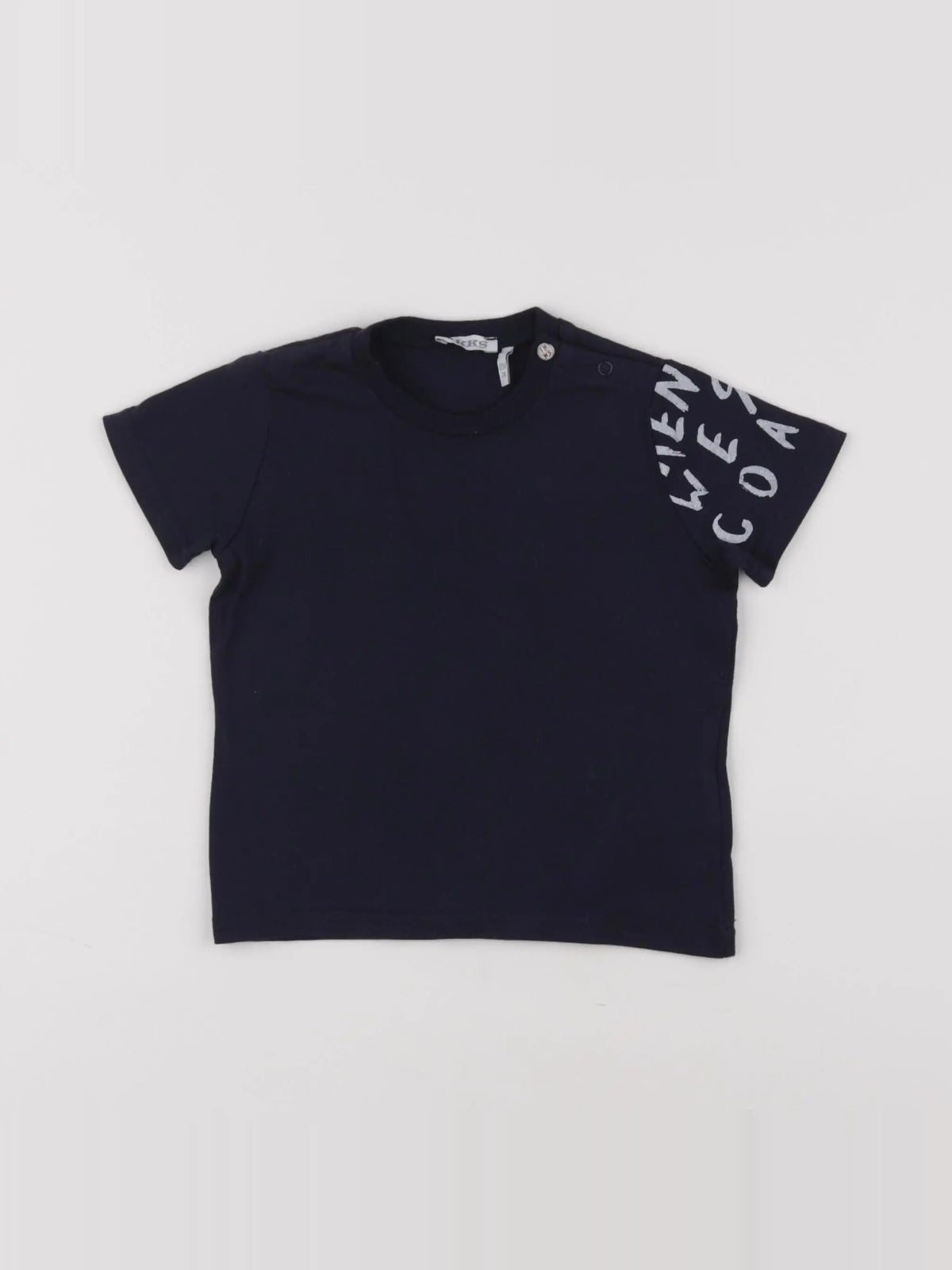 IKKS - tee-shirt bleu - 12 mois