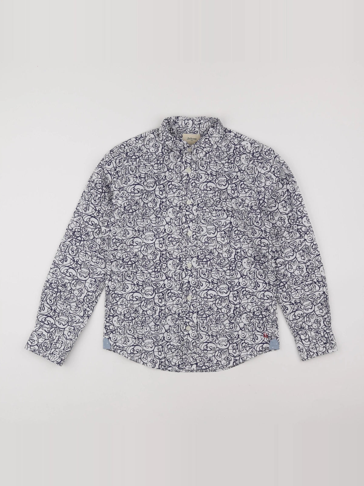 Bellerose - chemise bleu - 10 ans