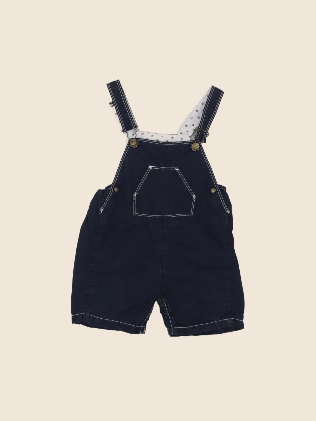 Petit Bateau - salopette bleu - 12 mois
