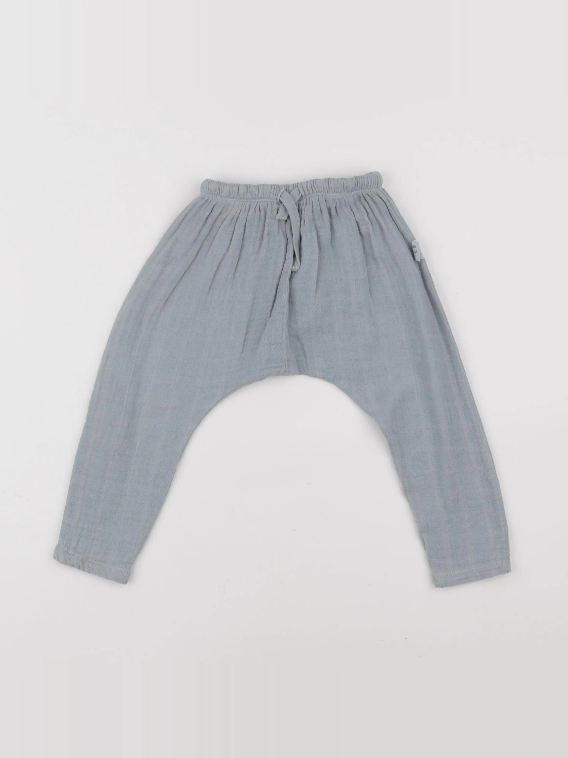 Moumout' - pantalon bleu - 3 mois