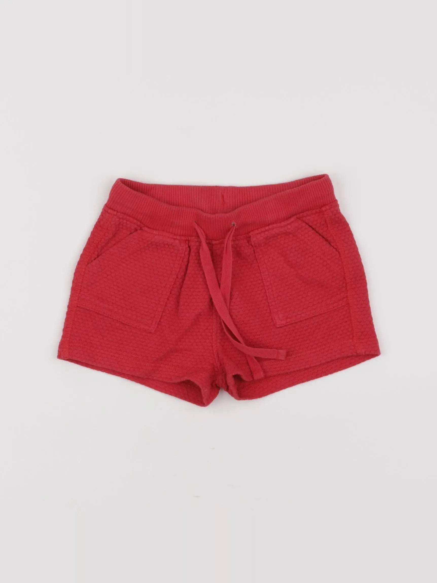 Boutchou - short rouge - 12 mois