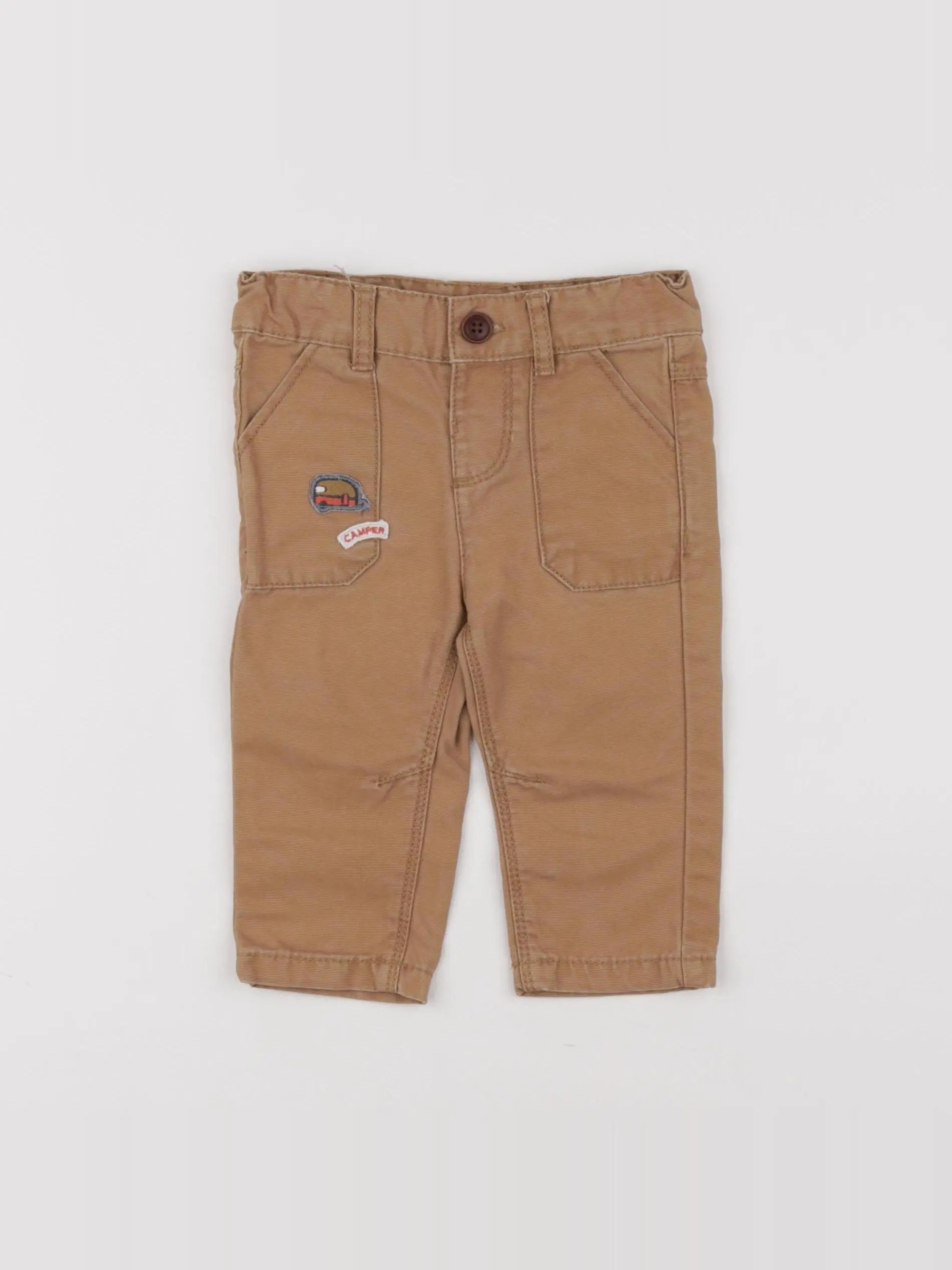 Tape à l'oeil - pantalon marron - 6 mois