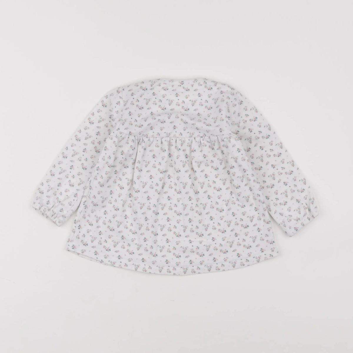 Vertbaudet - tee-shirt blanc - 12 mois